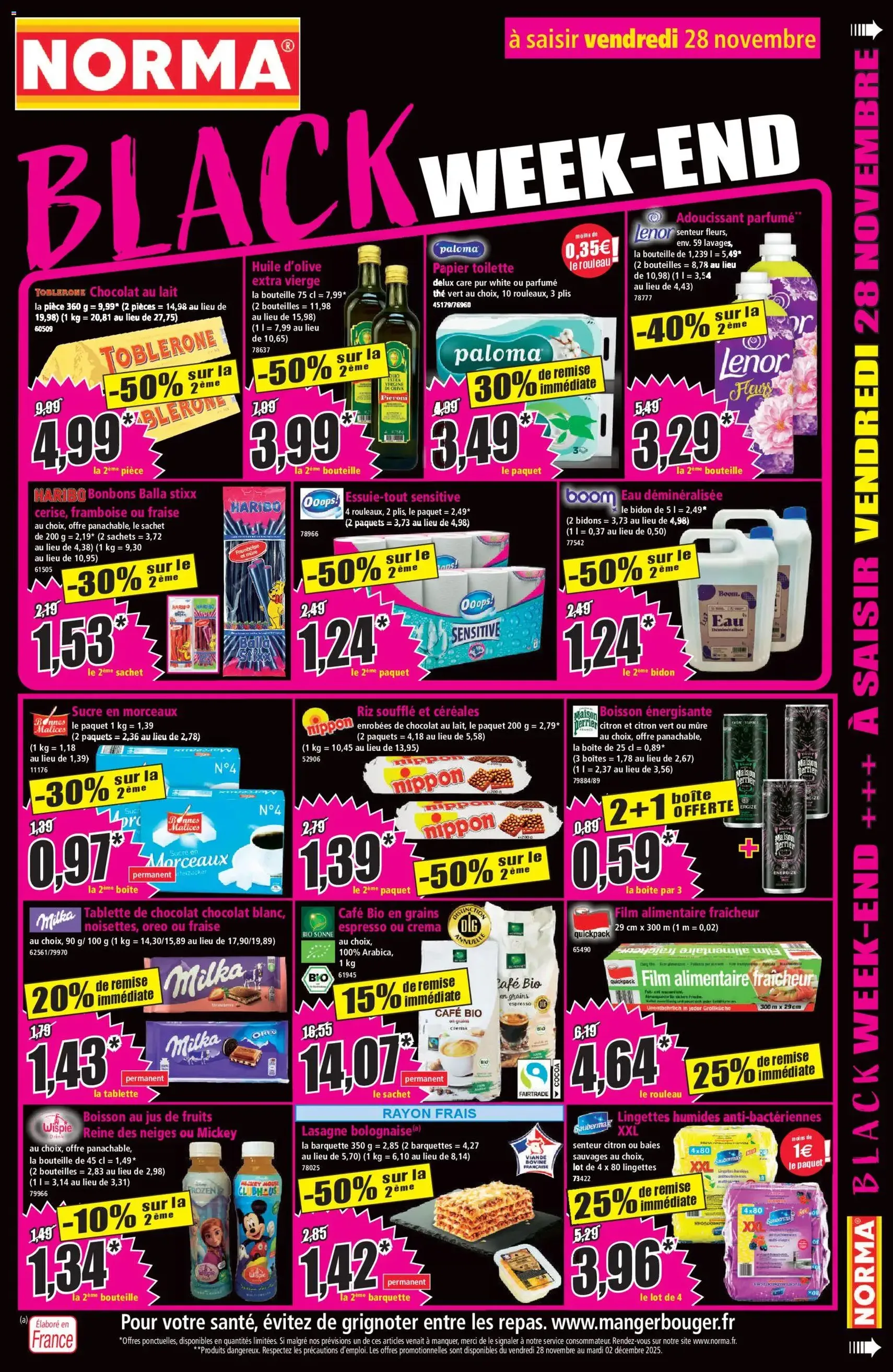 Norma catalogue - brochure valable à partir du 26/11/2025, page 11 sur 12