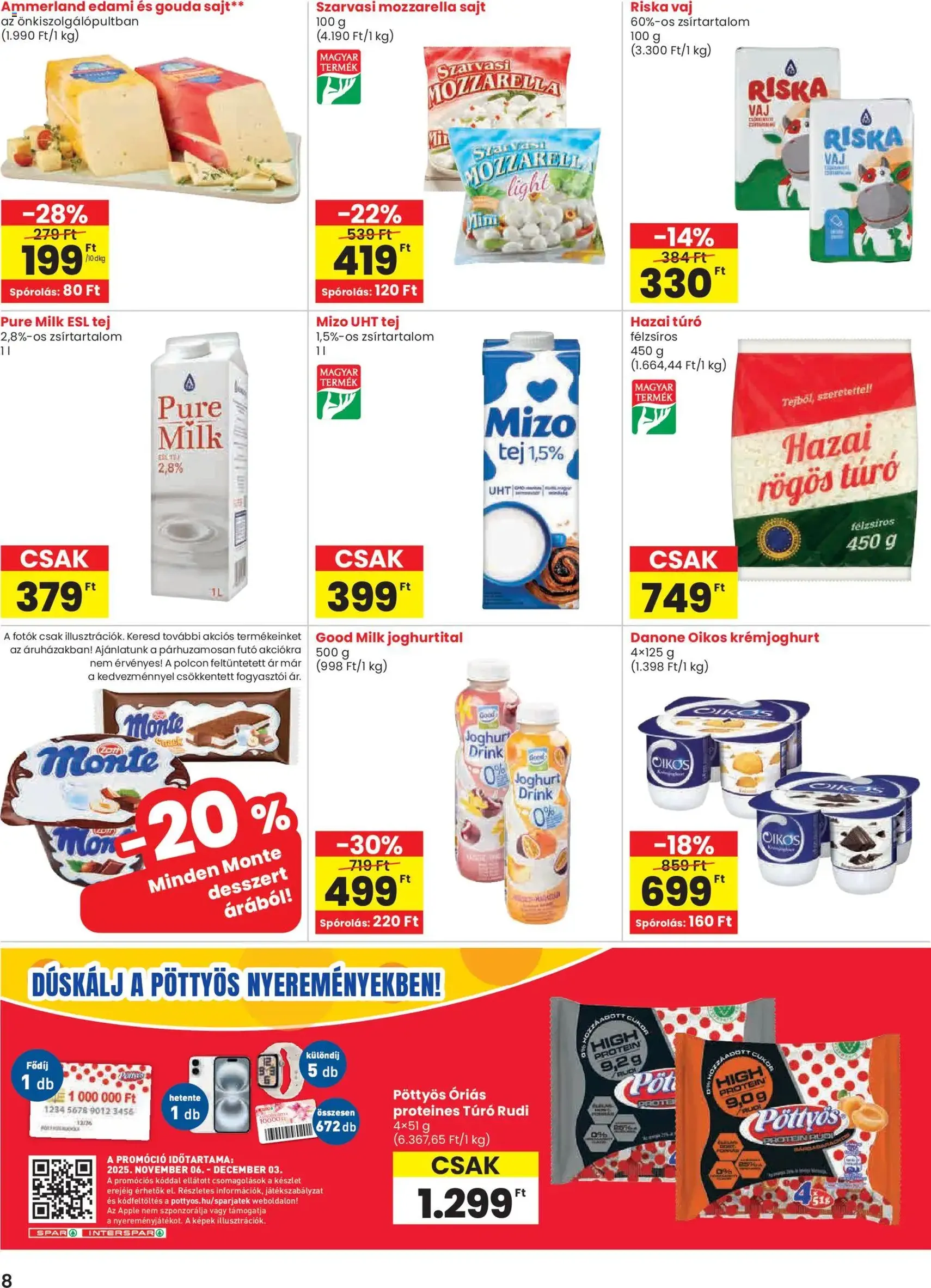 Spar Black Friday - 2025.11.20. érvényes szórólap 8 oldal 20 oldalból