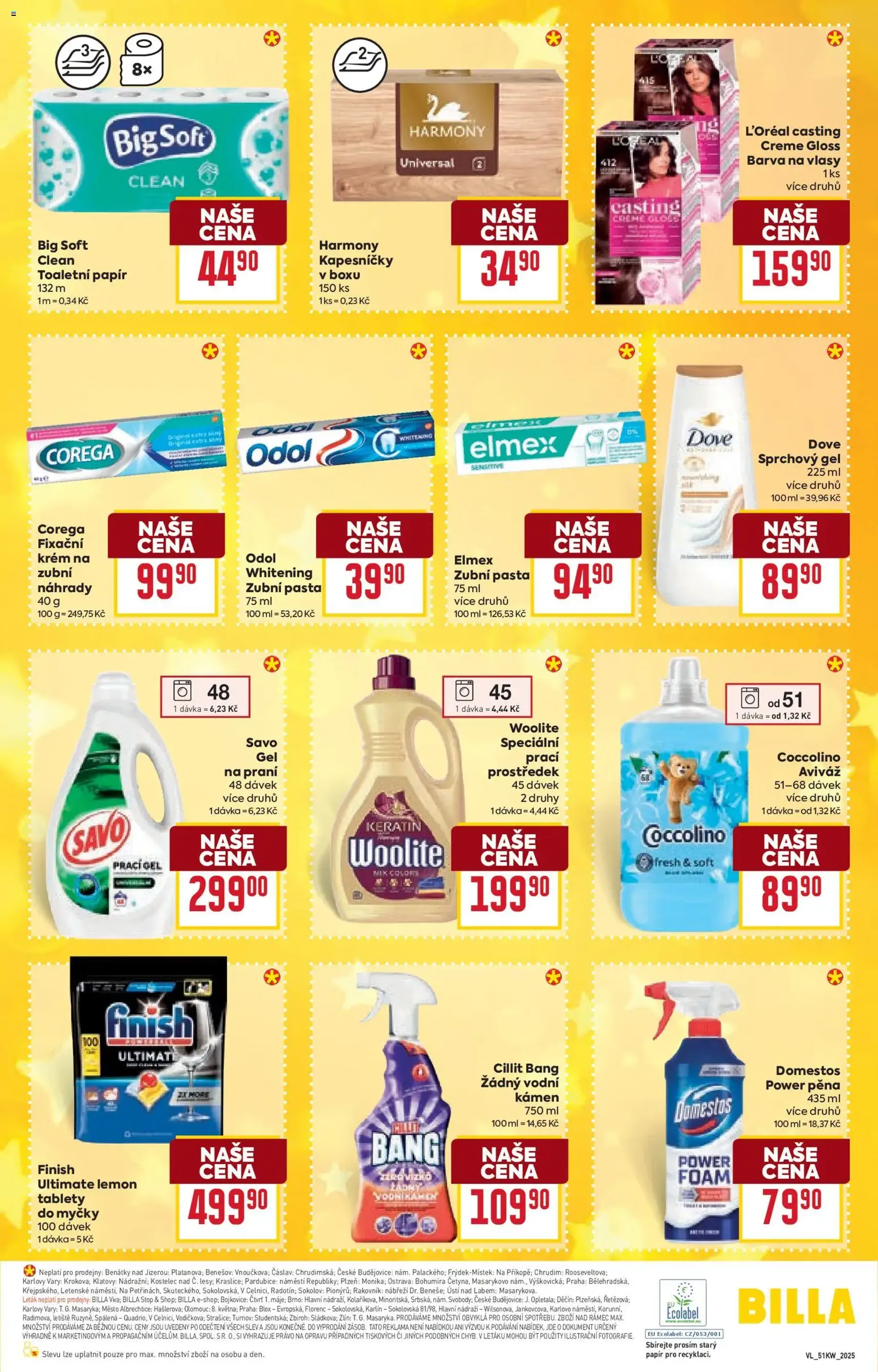 Billa Velký leták - platný leták od 17.12.2025 strana 50 z 54