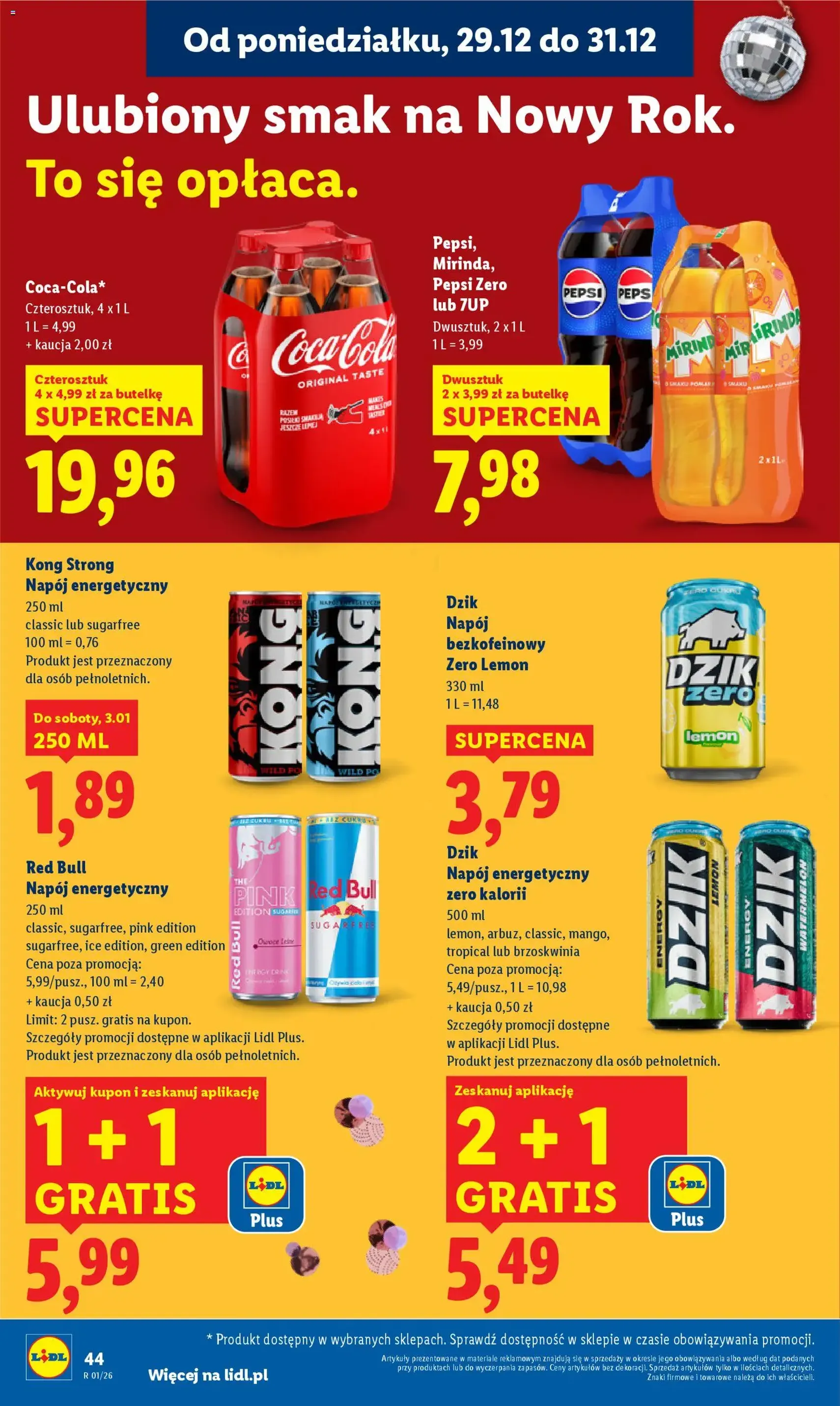Lidl Gazetka - ważny gazetka od 29.12.2025 strona 44 z 64