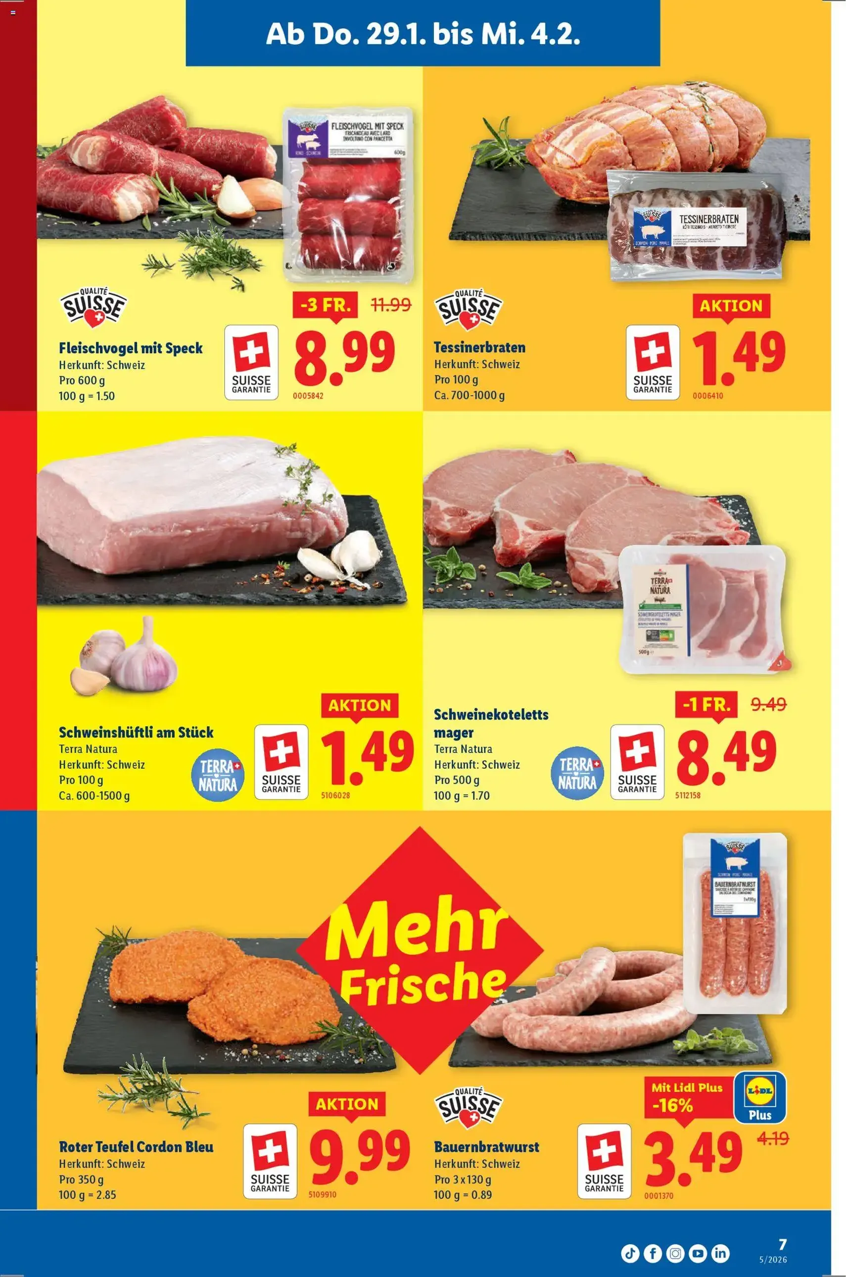 Lidl Aktionen - Gültiger Prospekt ab 29.01.2026, Seite 7 von insgesamt 32