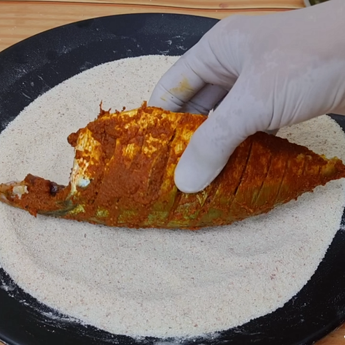 Sgombro fritto ricetta - procedimento 1