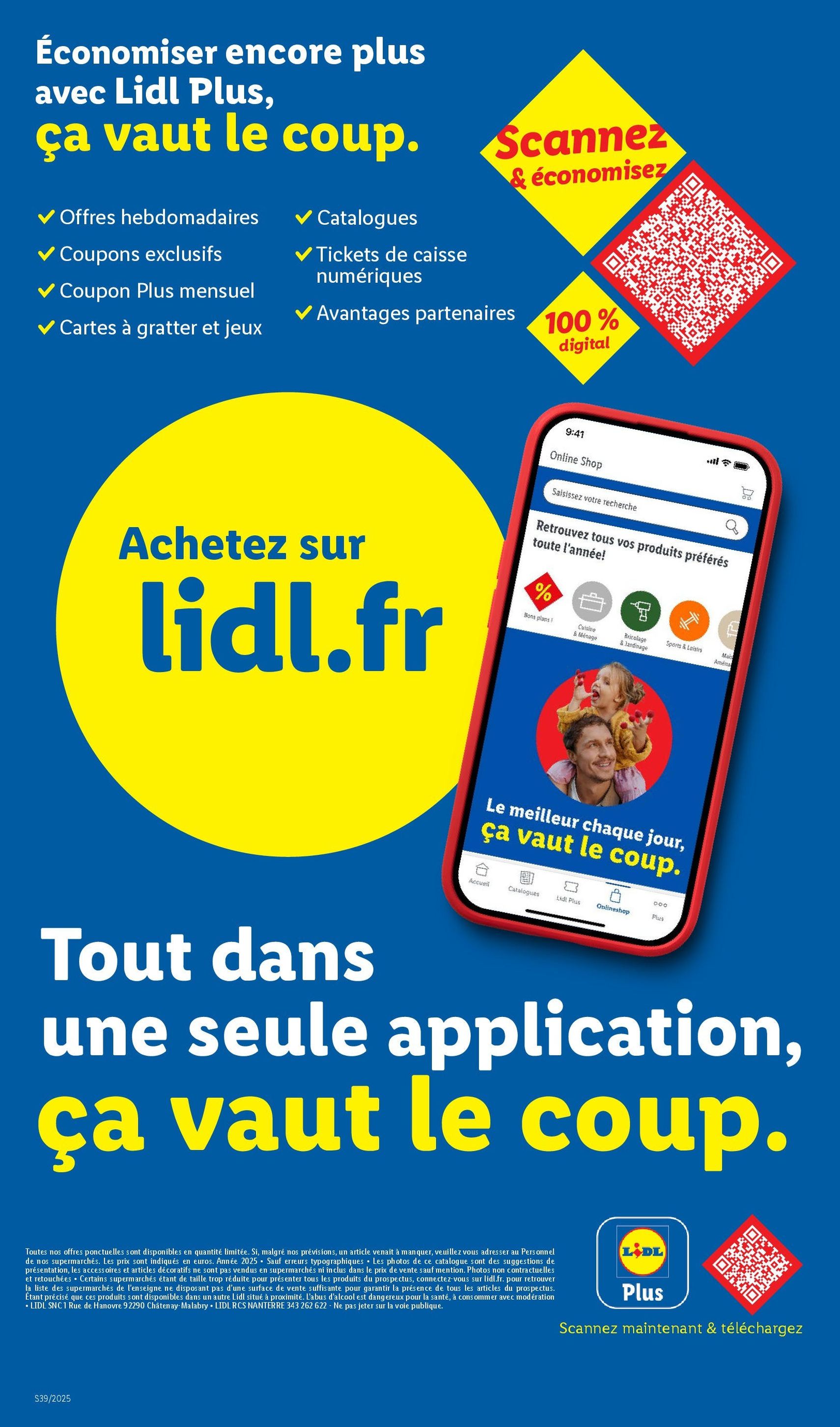LIDL catalogue semaine 39 - brochure valable à partir du 25/09/2025, page 31 sur 73