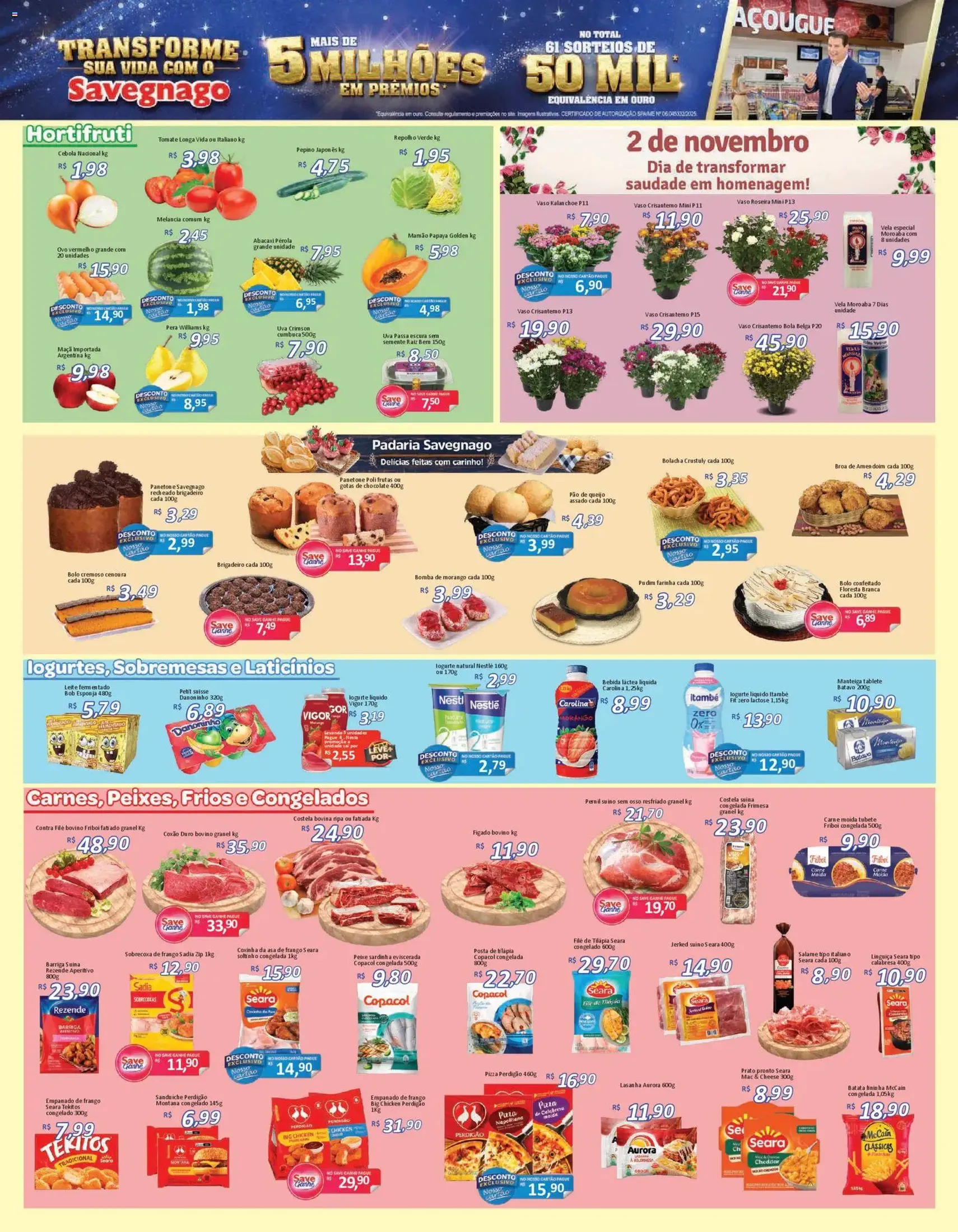 Savegnago - Ofertas da semana - folheto válido a partir de 30/10/2025 página 2 de 4