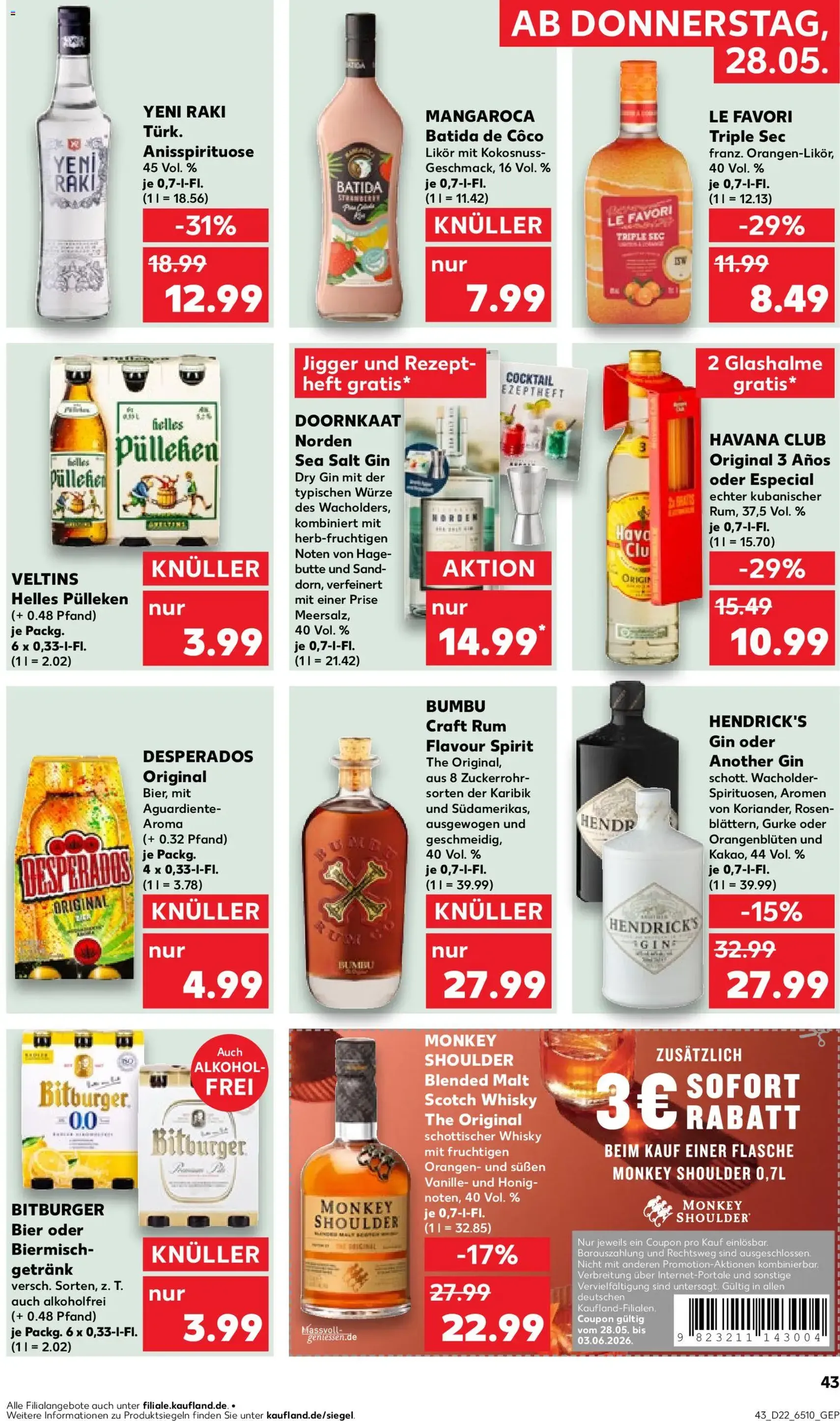Kaufland DE - DE Folder - geldige folder vanaf 28-05-2026 pagina 43 van 64