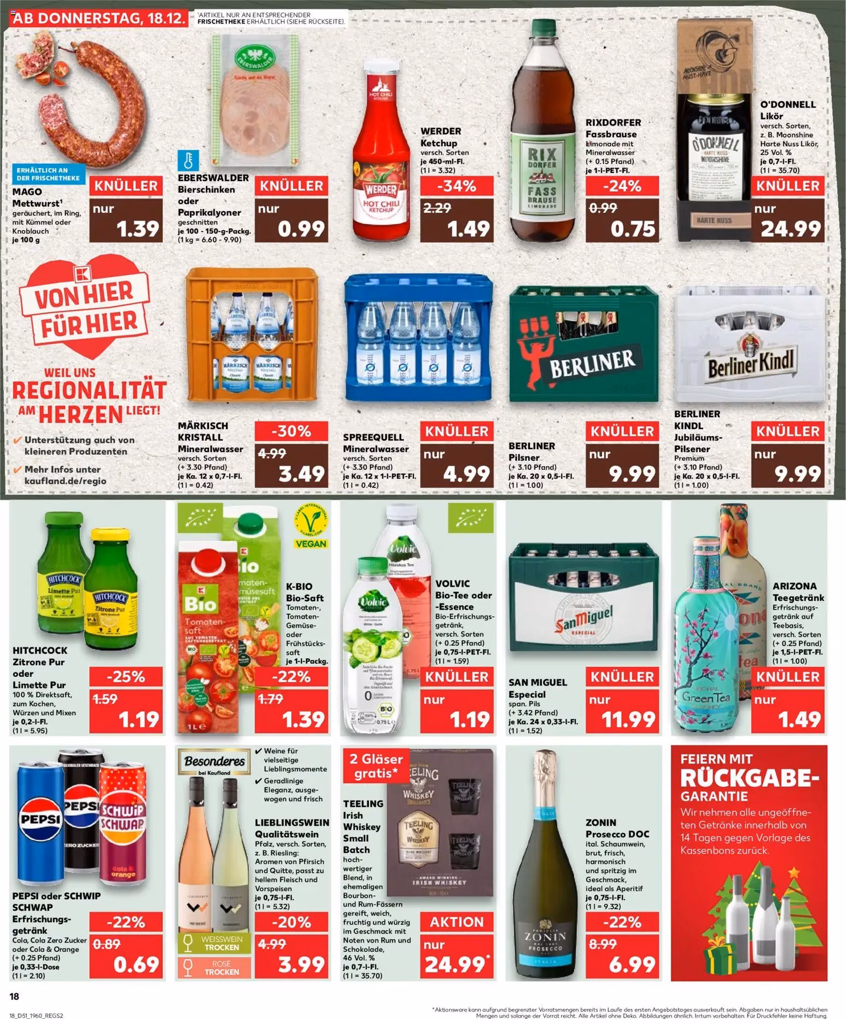 Kaufland Prospekt - Gültiger Prospekt ab 18.12.2025, Seite 18 von insgesamt 38