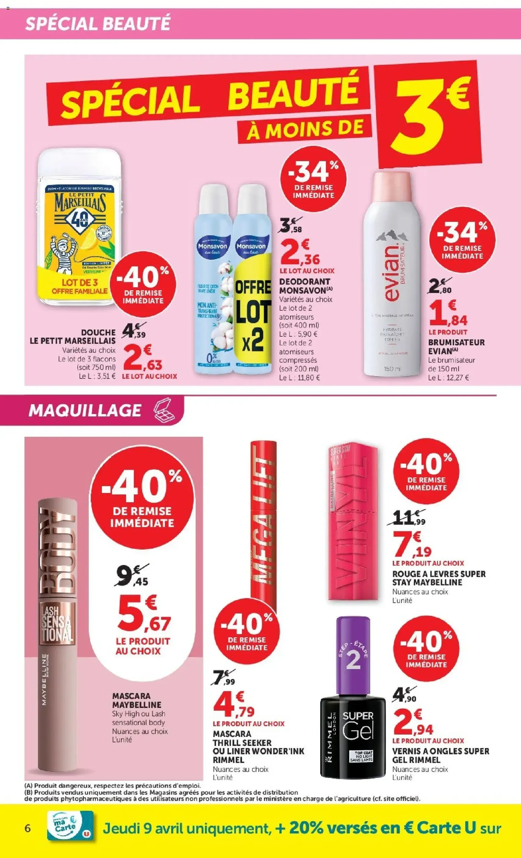 Super U catalogue - brochure valable à partir du 08/04/2026, page 6 sur 48