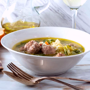 Recipe preview Traditional hearty sausage soup in grandmother's style