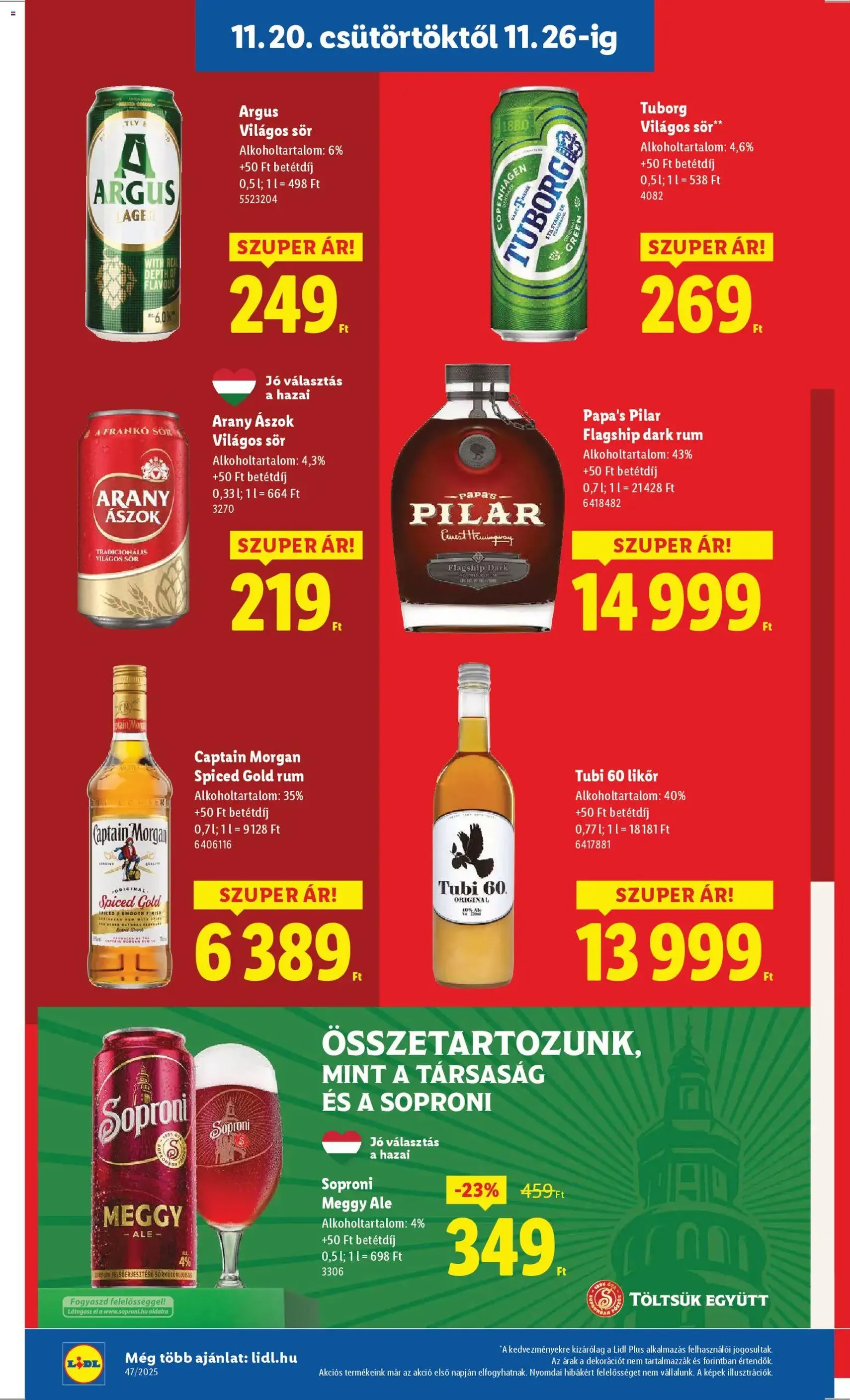 Lidl Black Friday - 2025.11.20. érvényes szórólap 14 oldal 66 oldalból