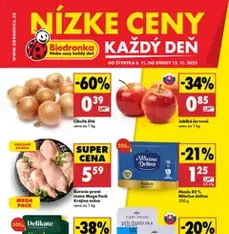 Biedronka leták - náhľad letáku platný od 06.11.2025