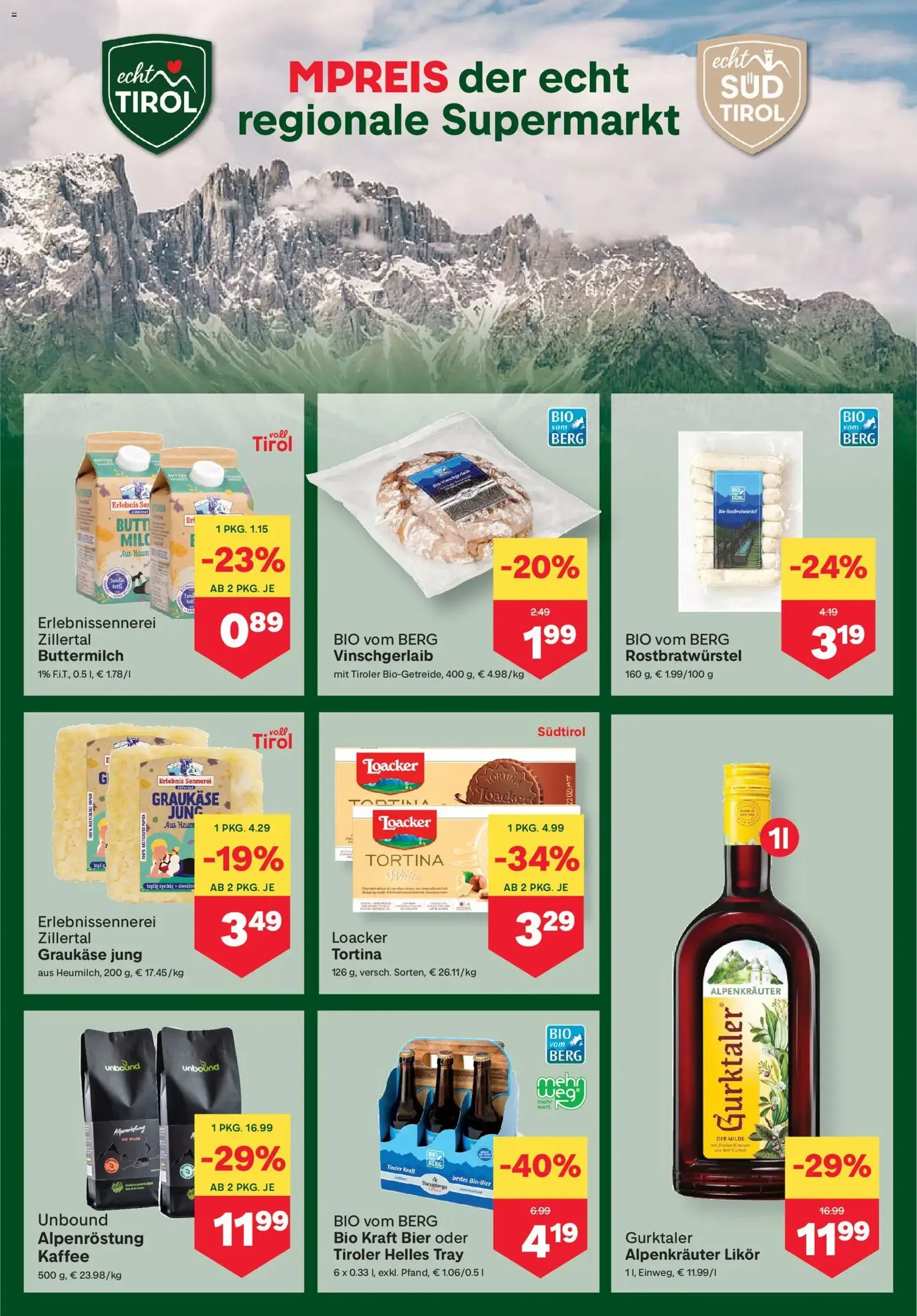 MPREIS Flugblatt - Gültiger Prospekt ab 23.04.2026, Seite 7 von insgesamt 17