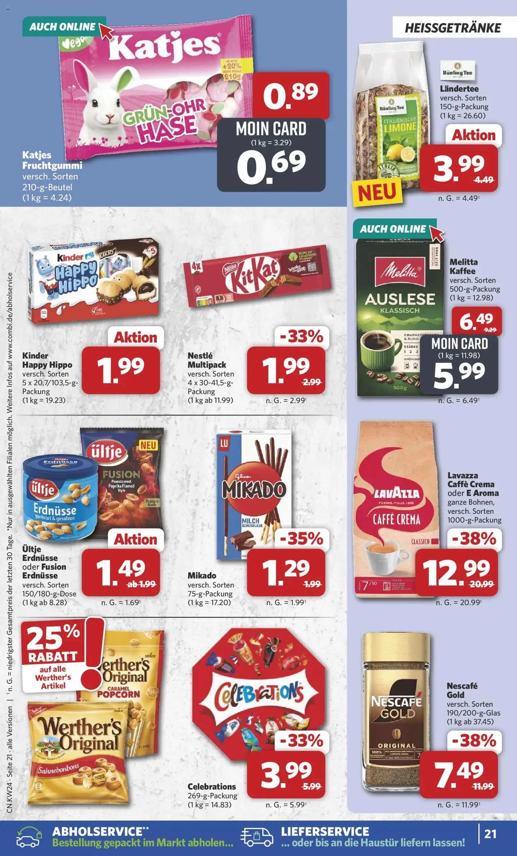 Combi Prospekt - Gültiger Prospekt ab 08.06.2026, Seite 21 von insgesamt 36