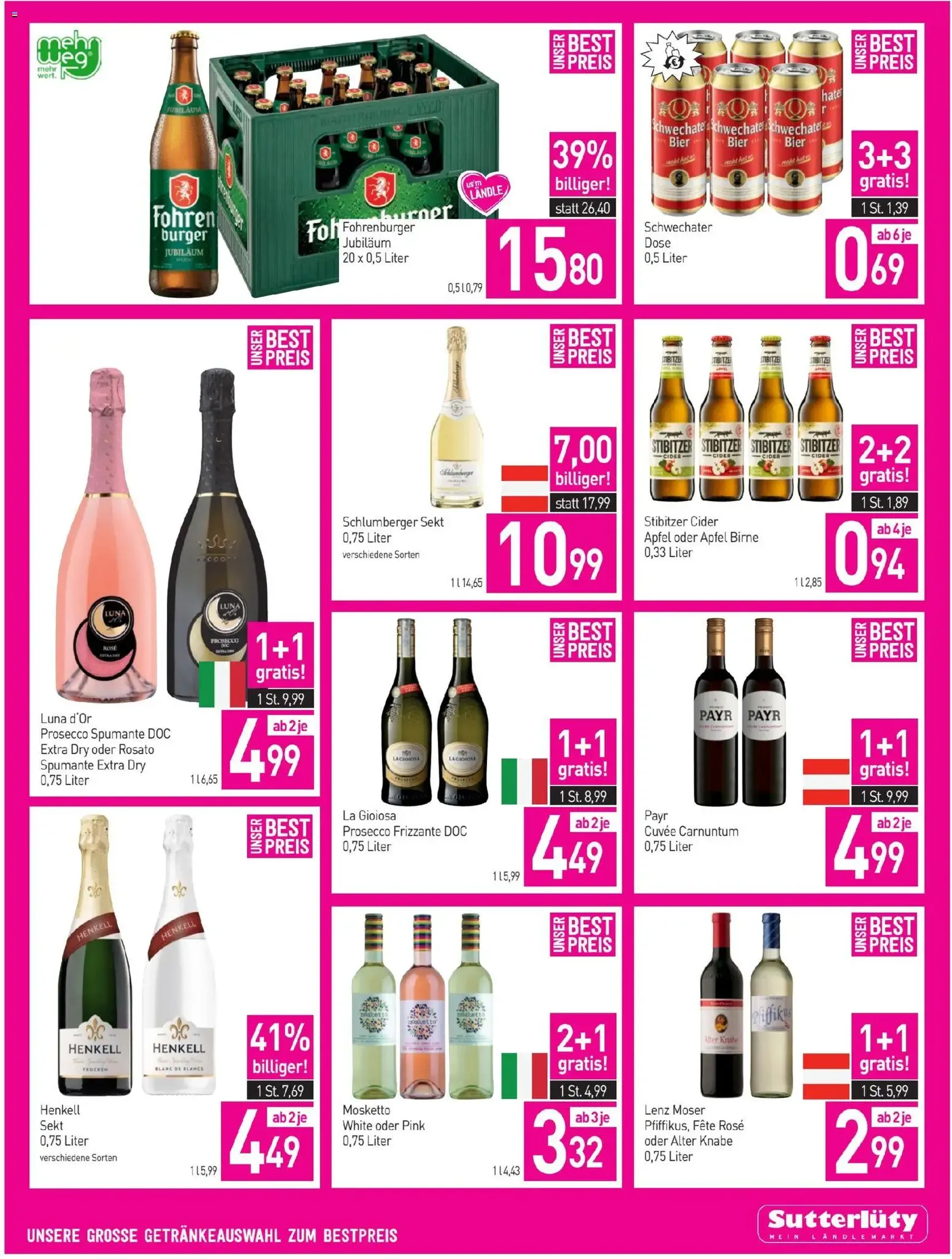 Sutterlüty Flugblatt - Gültiger Prospekt ab 23.04.2026, Seite 3 von insgesamt 20