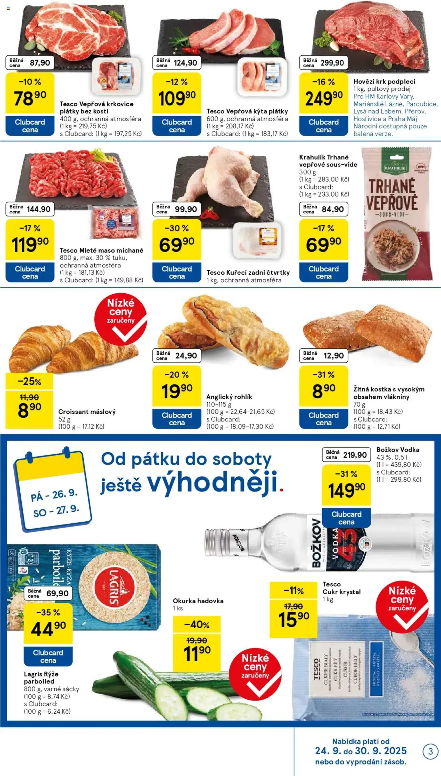 Tesco leták - Hypermarket - platný leták od 24.09.2025 strana 3 z 28