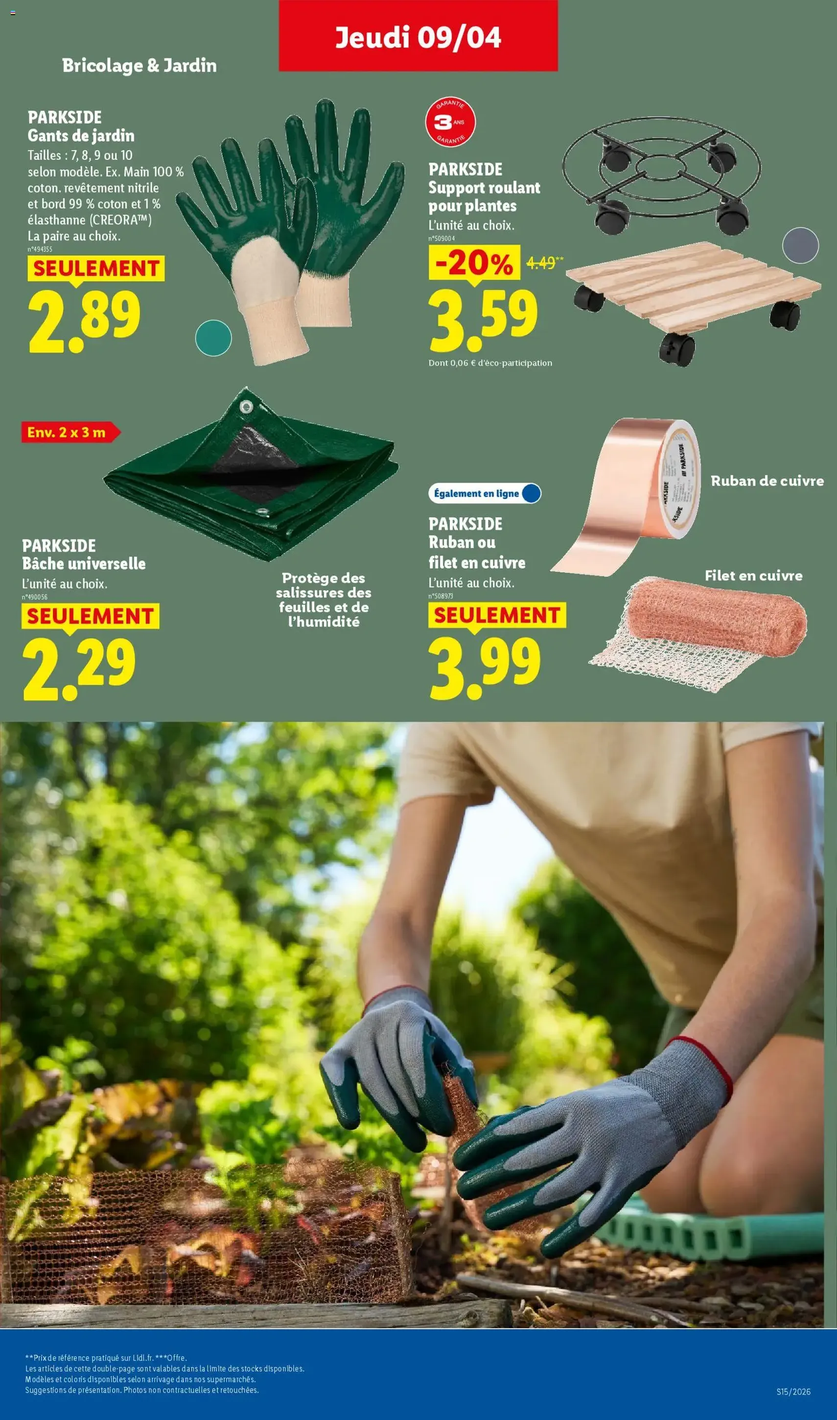 LIDL catalogue semaine 15 - brochure valable à partir du 09/04/2026, page 31 sur 75