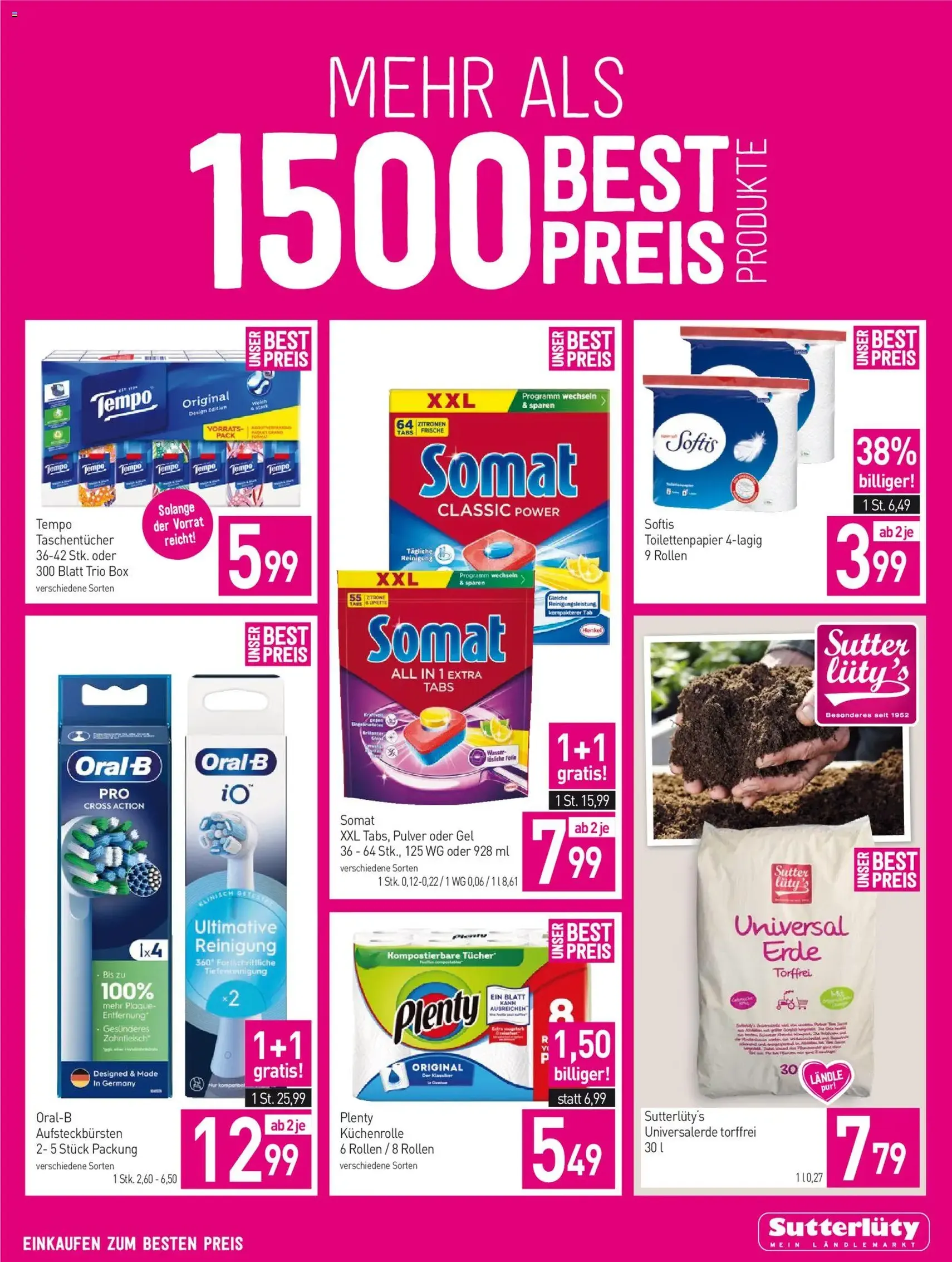 Sutterlüty Flugblatt - Gültiger Prospekt ab 05.03.2026, Seite 23 von insgesamt 24