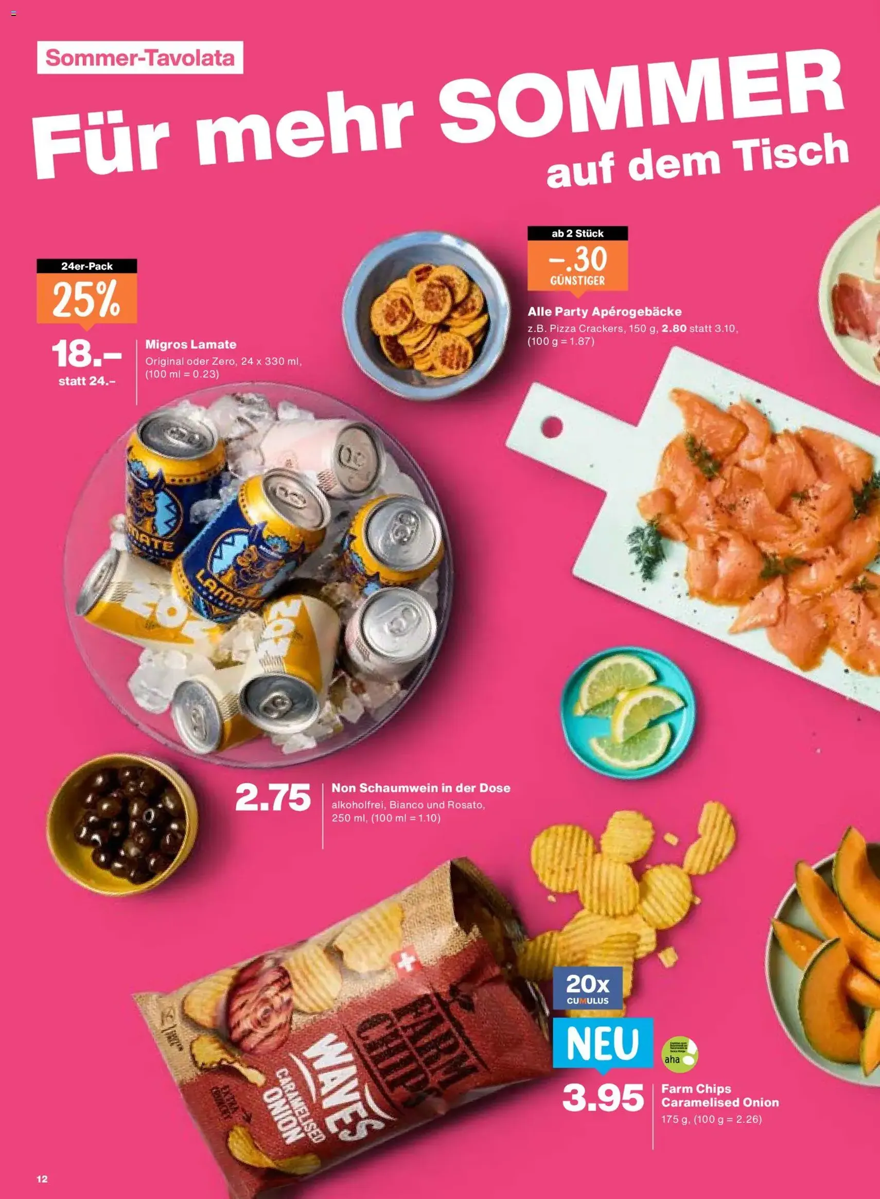 Migros aktionen - Gültiger Prospekt ab 21.05.2026, Seite 12 von insgesamt 24