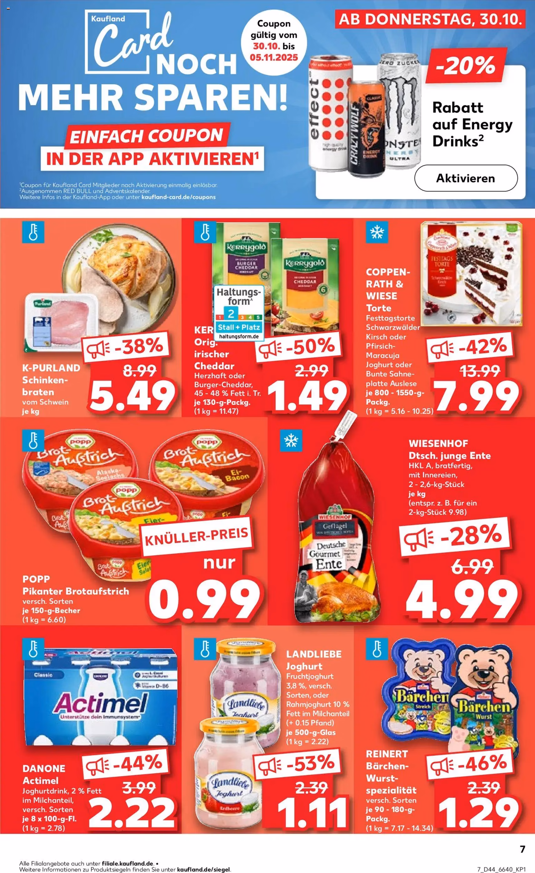 Kaufland Prospekt - Gültiger Prospekt ab 30.10.2025, Seite 7 von insgesamt 71 Kaufland Prospekt - Gültiger Prospekt ab 30.10.2025, Seite 7 von insgesamt 71