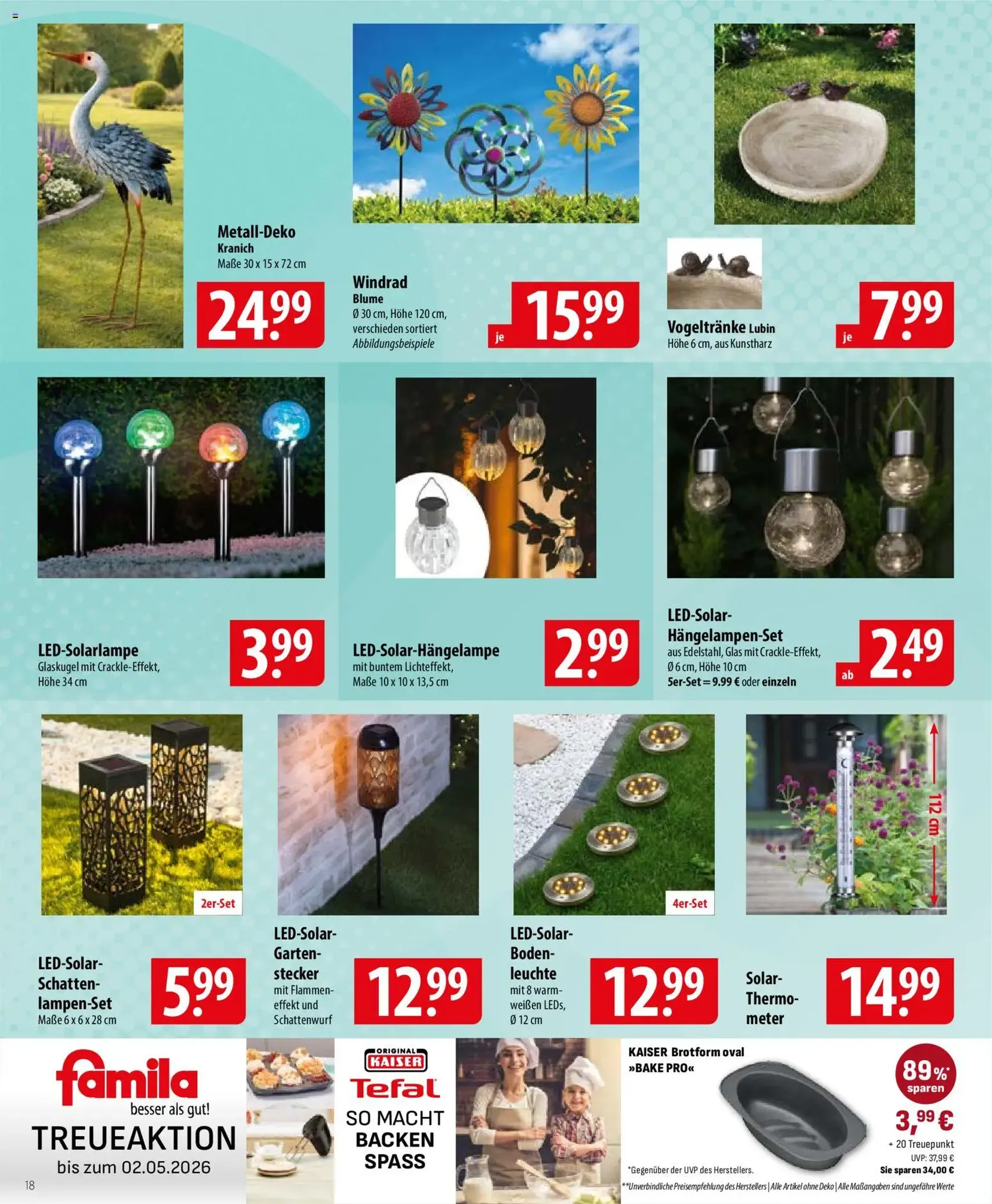 Famila Prospekt - Gültiger Prospekt ab 20.04.2026, Seite 18 von insgesamt 24