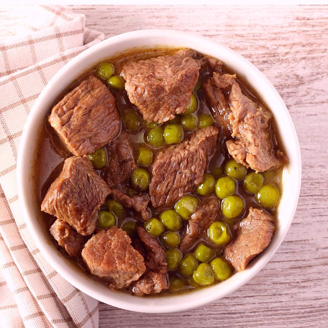 Manzo al pisello