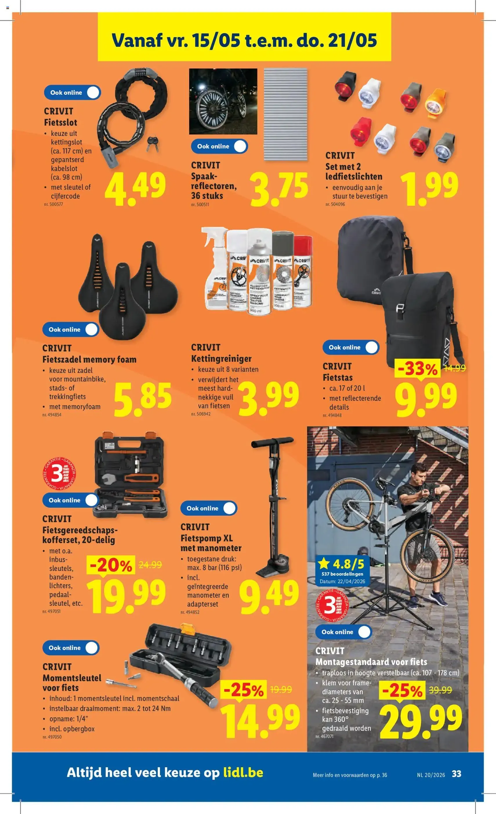 Lidl Folder week 20 - geldige folder vanaf 11/05/2026 pagina 33 van 36