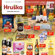 Hruška leták - náhled letáku platný od 05.11.2025