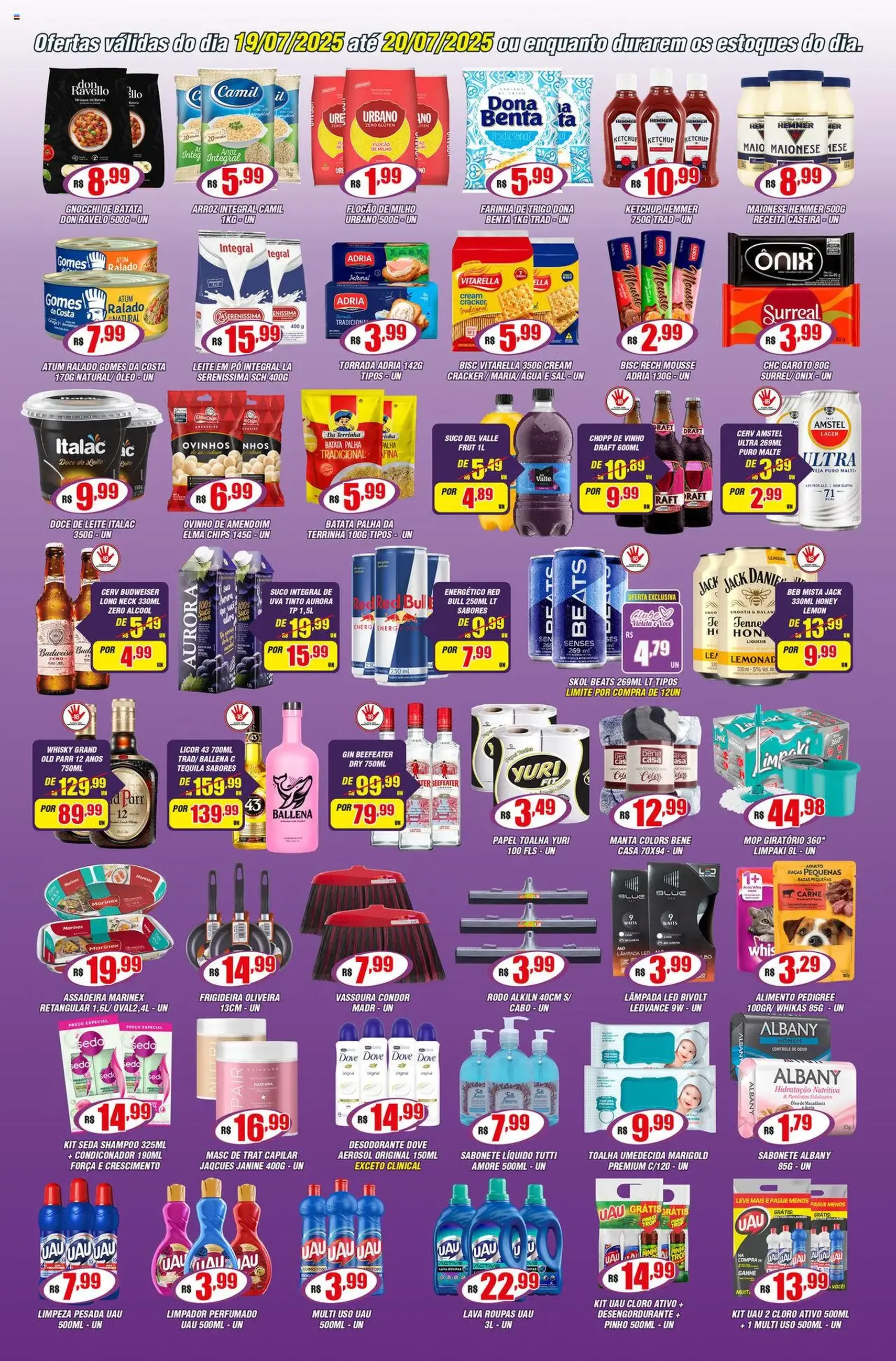 Violeta Supermercados - Ofertas da semana - folheto válido a partir de 19/07/2025 página 3 de 4