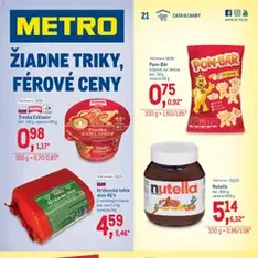 Metro leták - náhľad letáku platný od 23.09.2026