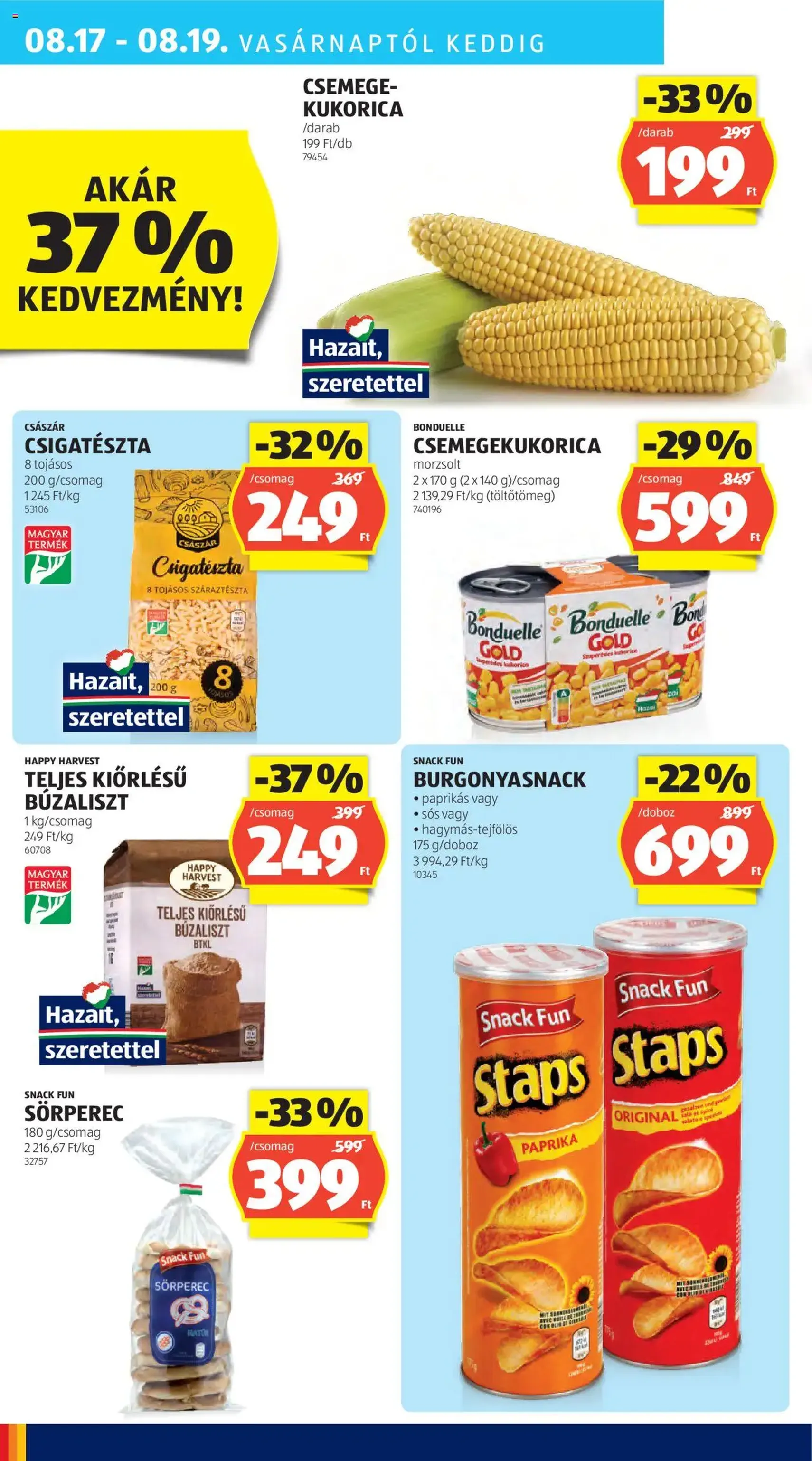 Aldi Akciós újság - 2025.08.14. érvényes szórólap 32 oldal 52 oldalból Aldi Akciós újság - 2025.08.14. érvényes szórólap 32 oldal 52 oldalból