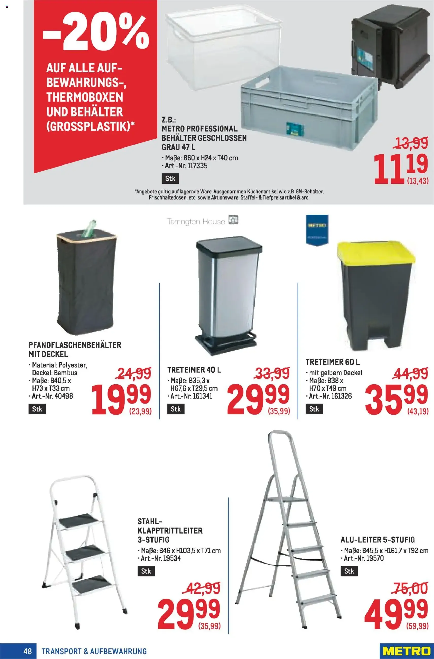 Metro Profi - Gültiger Prospekt ab 22.01.2026, Seite 48 von insgesamt 64