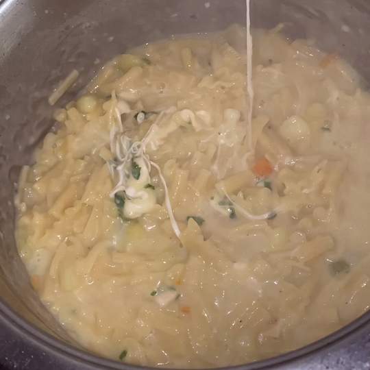 Anteprima ricetta Pasta e patate con provola