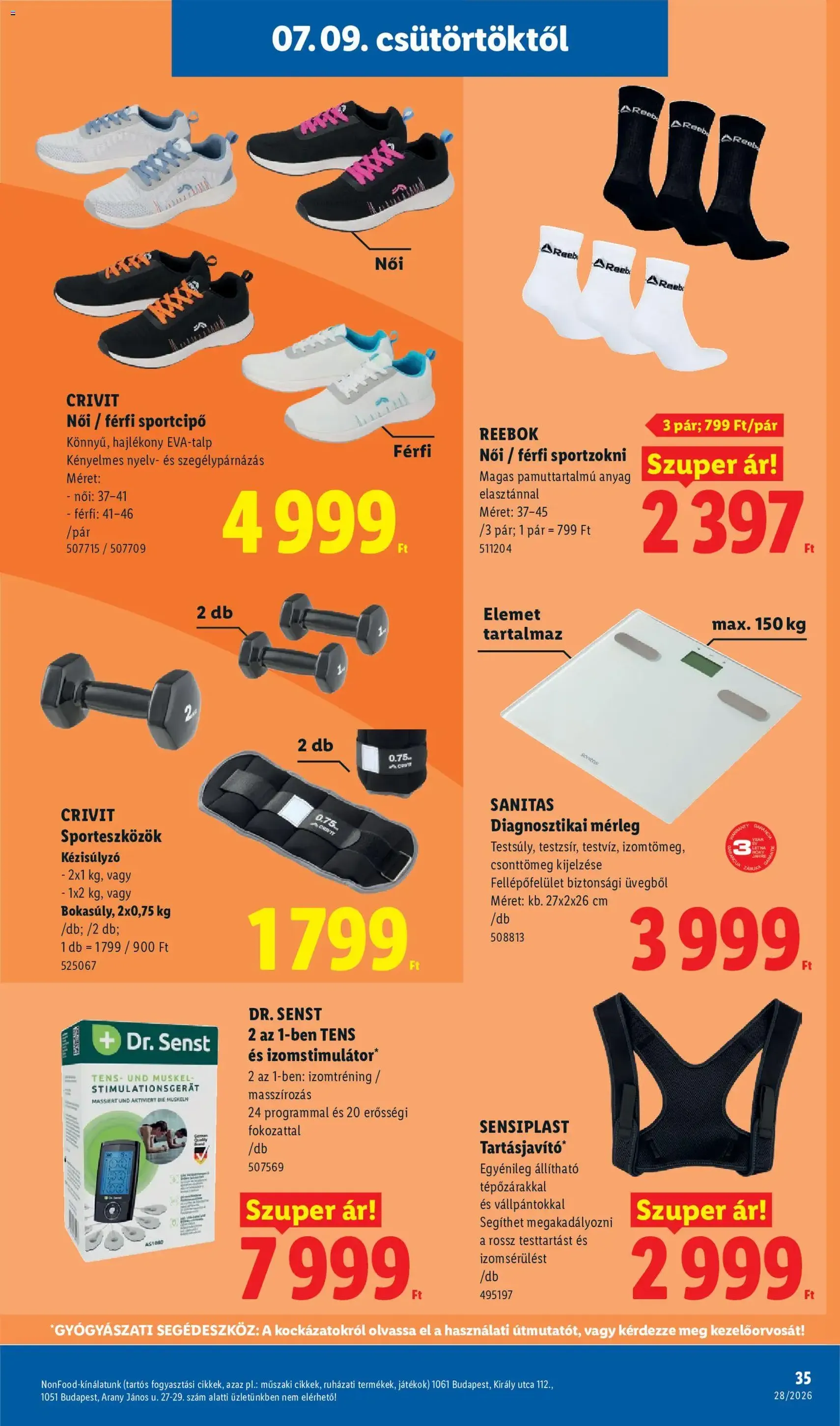 Lidl akciós újság - 2026.07.09. érvényes szórólap 35 oldal 80 oldalból