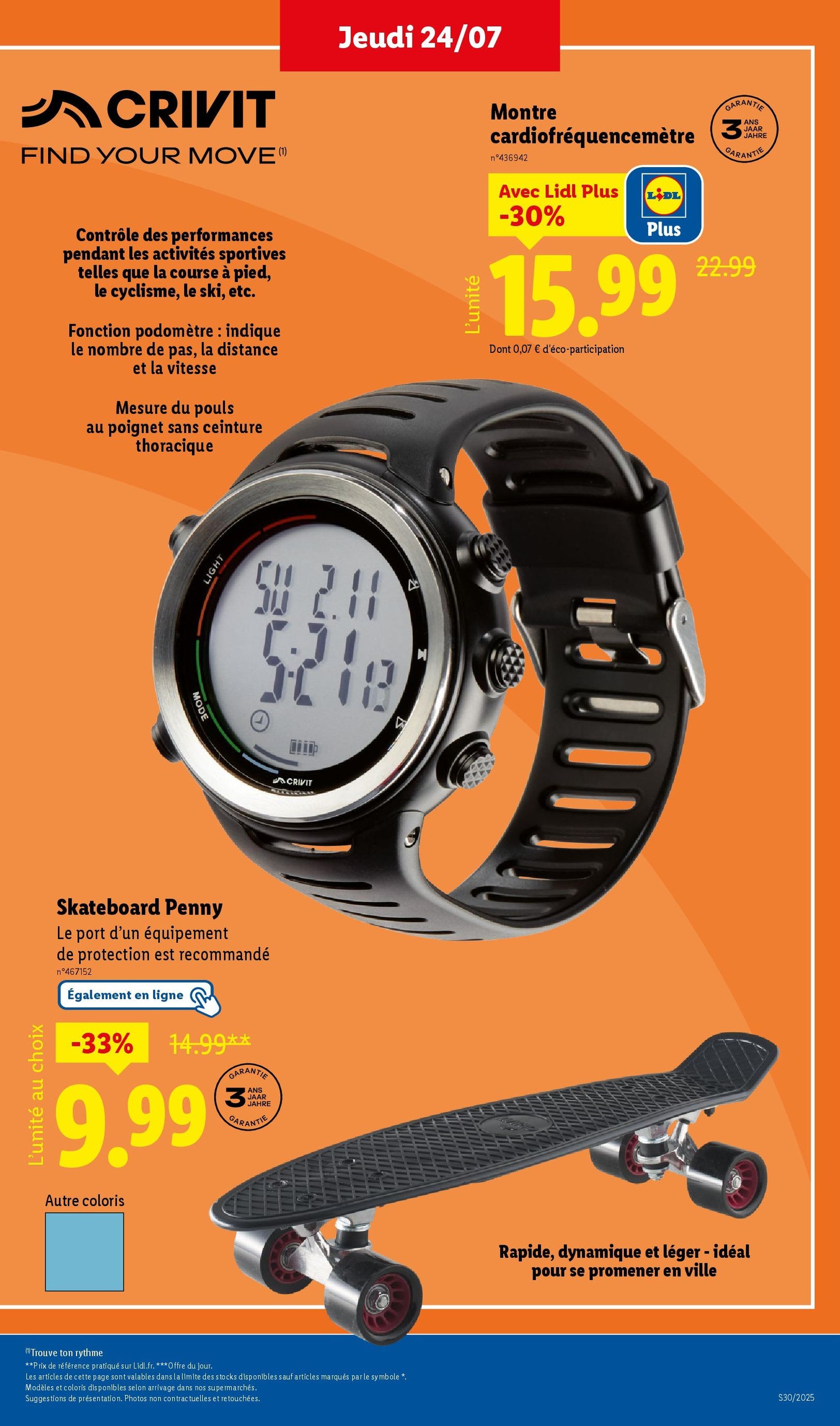 LIDL catalogue semaine 29 - brochure valable à partir du 24/07/2025, page 31 sur 73 LIDL catalogue semaine 29 - brochure valable à partir du 24/07/2025, page 31 sur 73