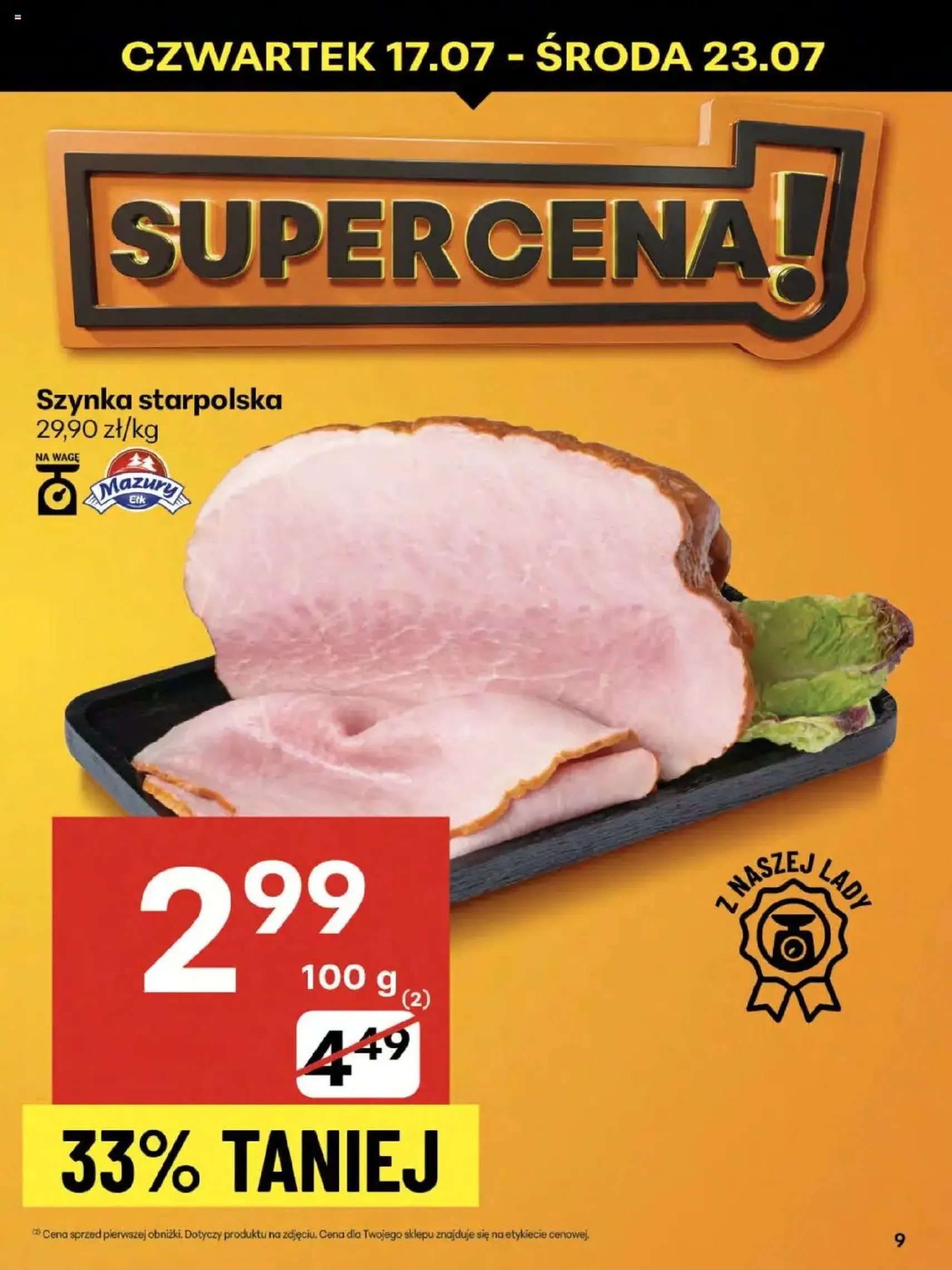 Delikatesy Centrum Gazetka - ważny gazetka od 17.07.2025 strona 9 z 61 Delikatesy Centrum Gazetka - ważny gazetka od 17.07.2025 strona 9 z 61
