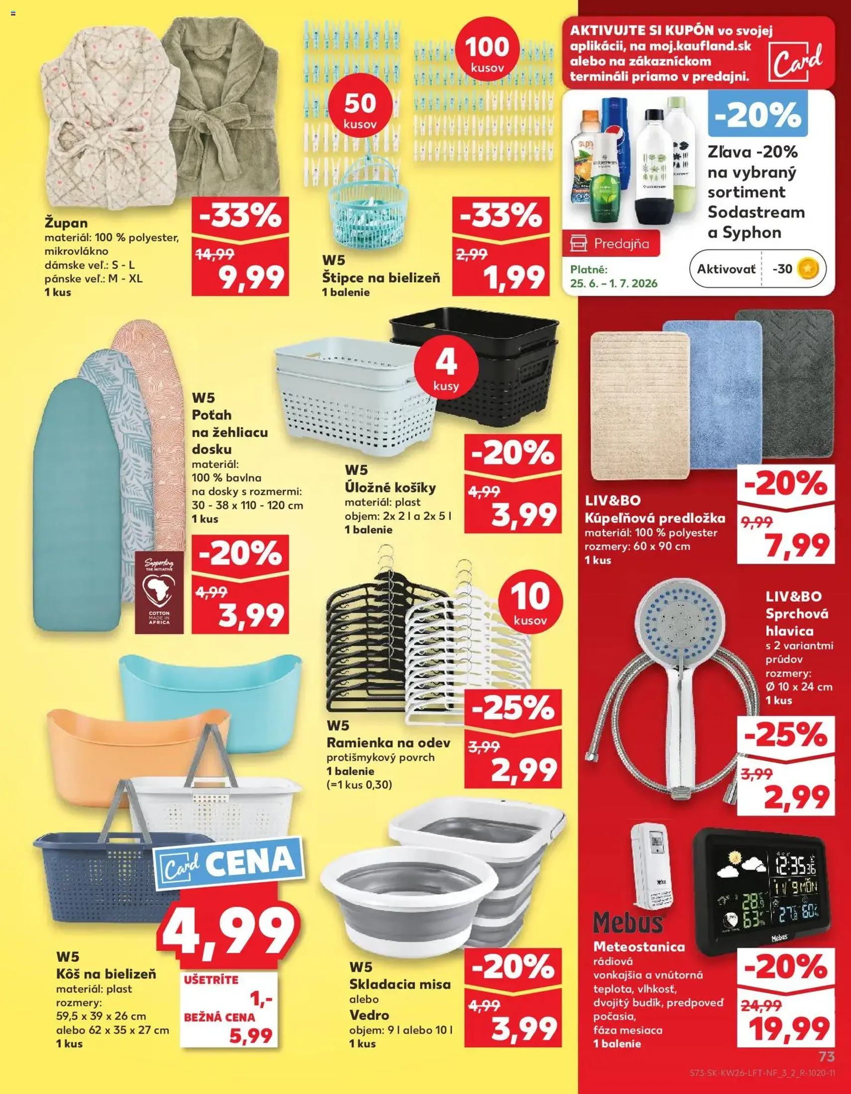 Kaufland leták - platný leták od 25.06.2026 strana 73 z 84