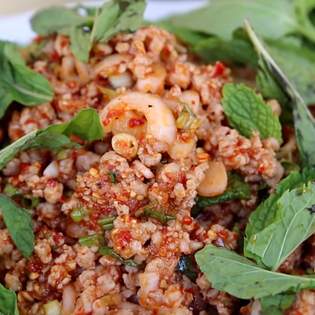 Recipe preview Authentic Thai pork larb recipe