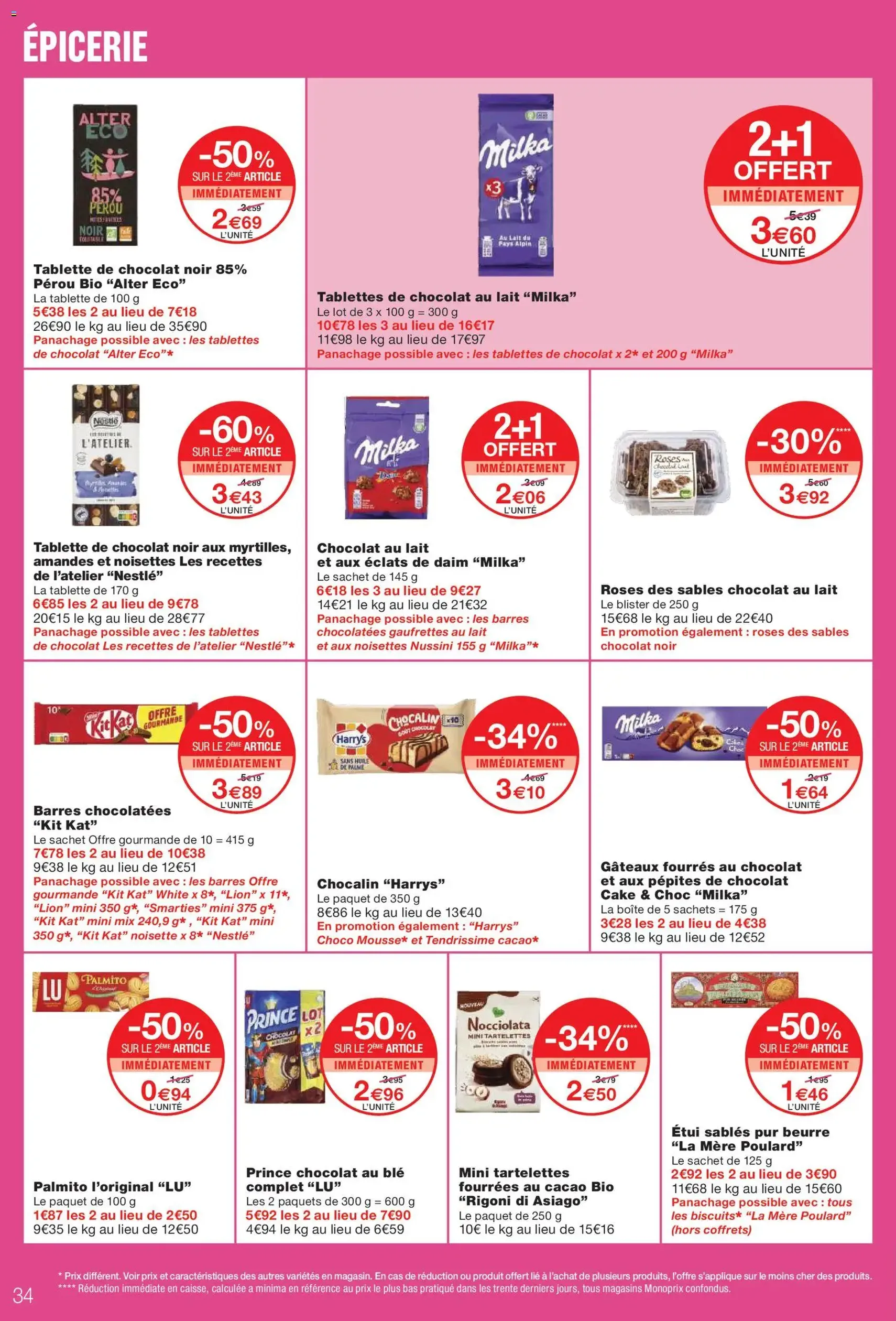 Monoprix catalogue - brochure valable à partir du 18/11/2025, page 34 sur 67
