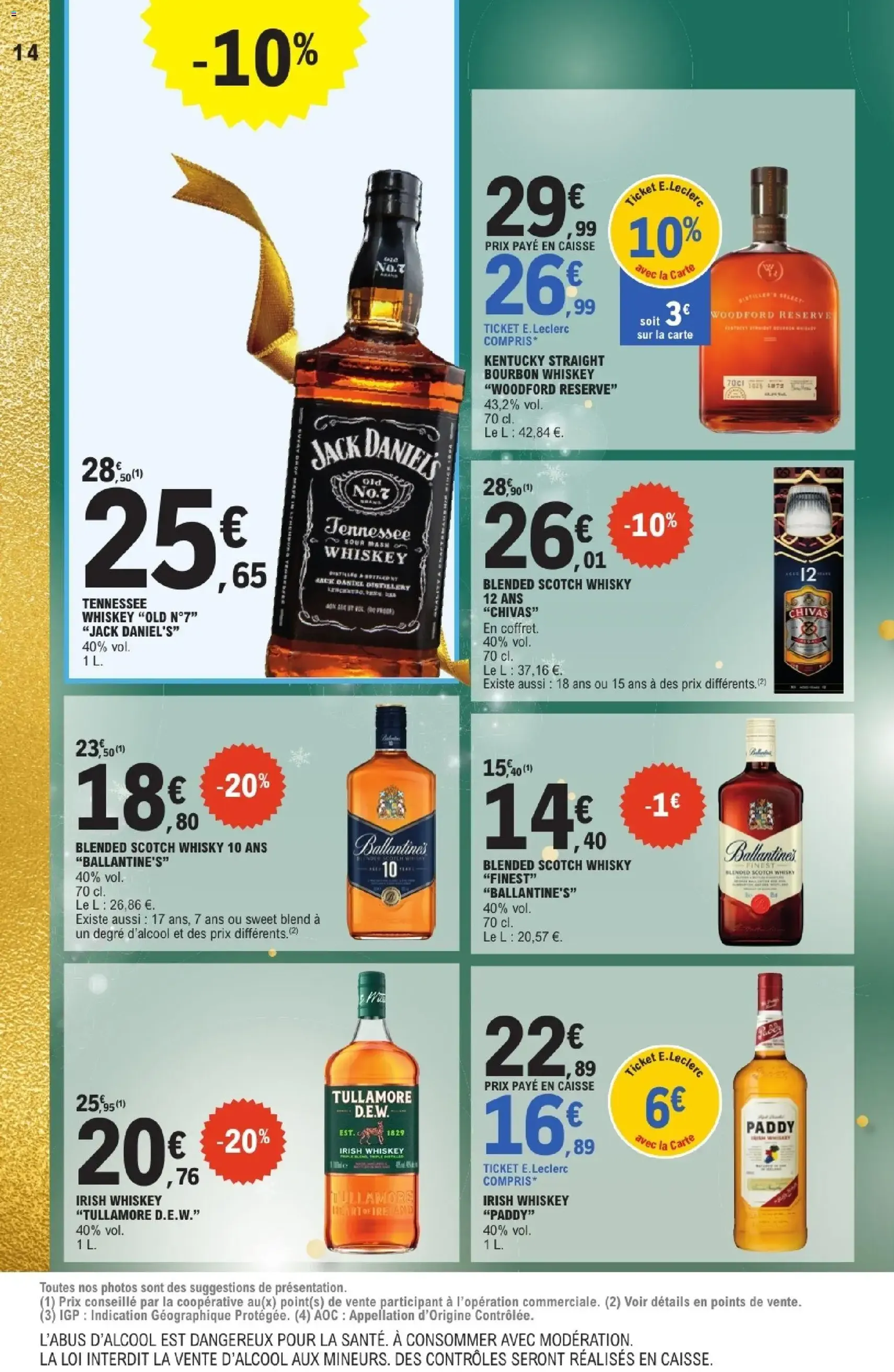 E.Leclerc catalogue semaine 51 - brochure valable à partir du 16/12/2025, page 14 sur 64