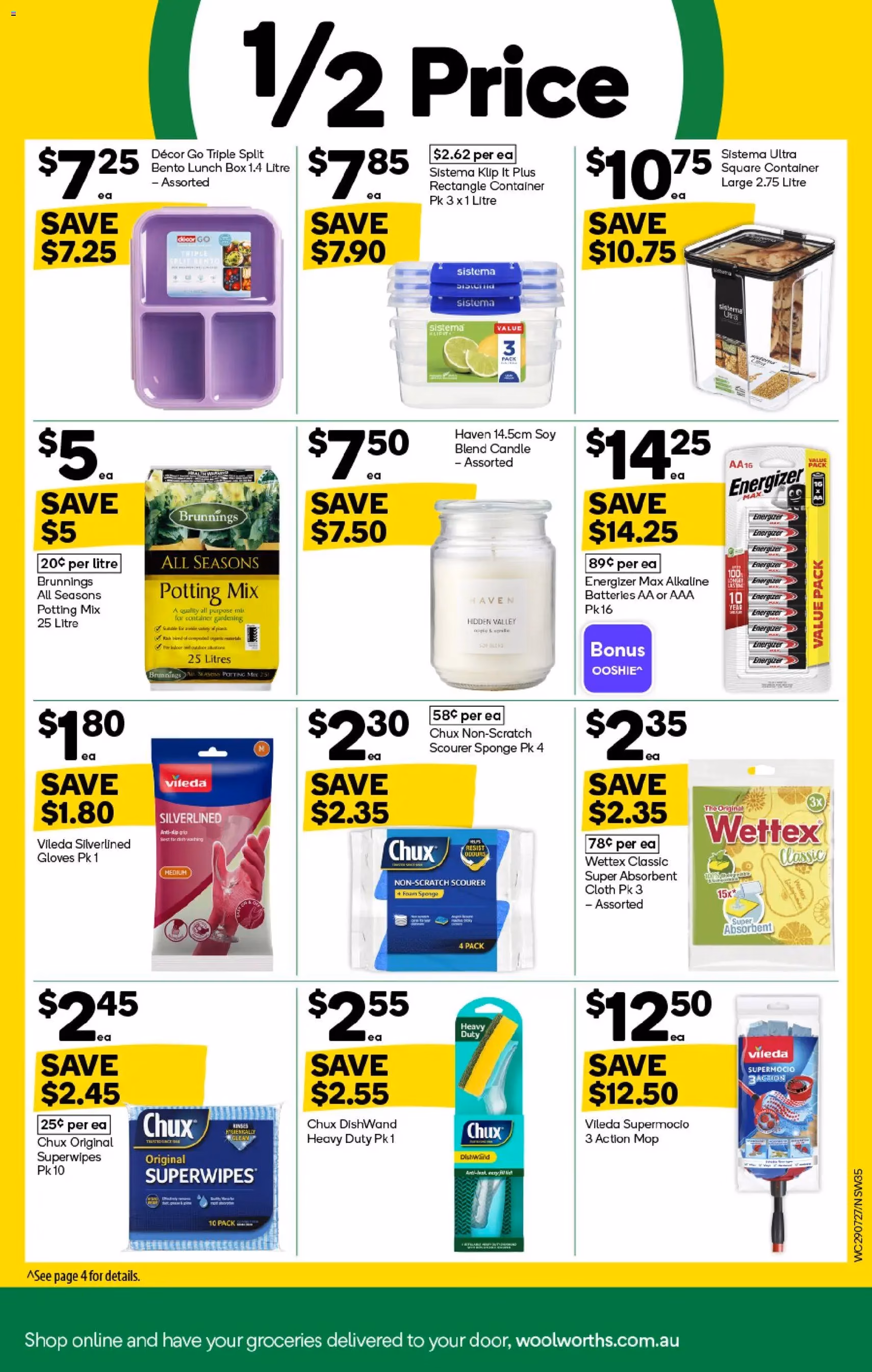 Woolworths catalogue - valid flyer from 29/07/2026, page 35 of 38