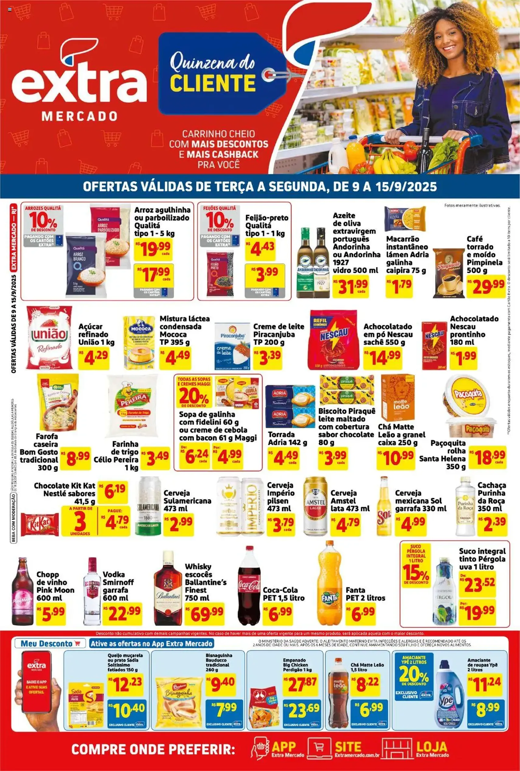 Extra - Ofertas de Mercado - folheto válido a partir de 09/09/2025 página 1 de 3