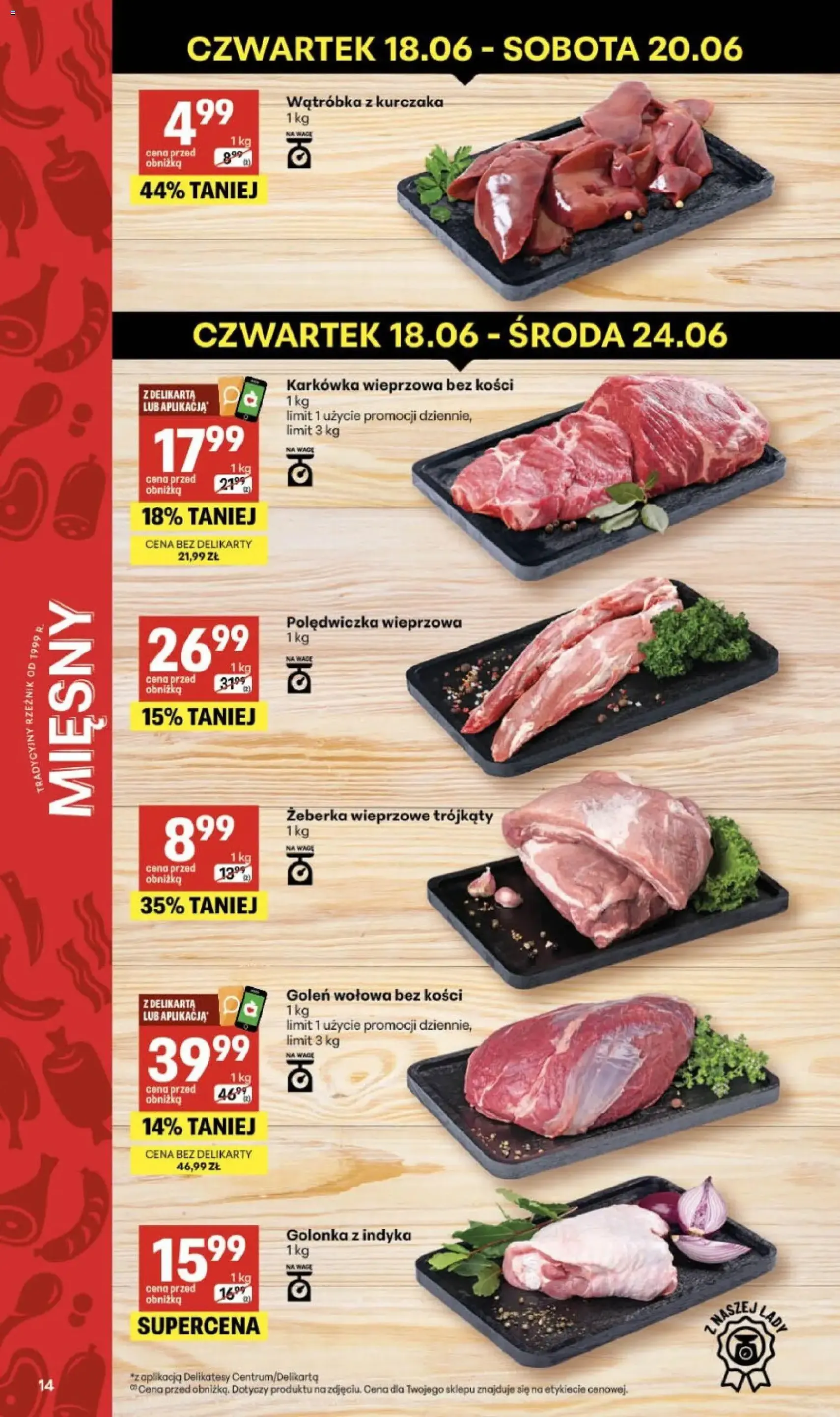 Delikatesy Centrum gazetka - ważny gazetka od 18.06.2026 strona 14 z 40