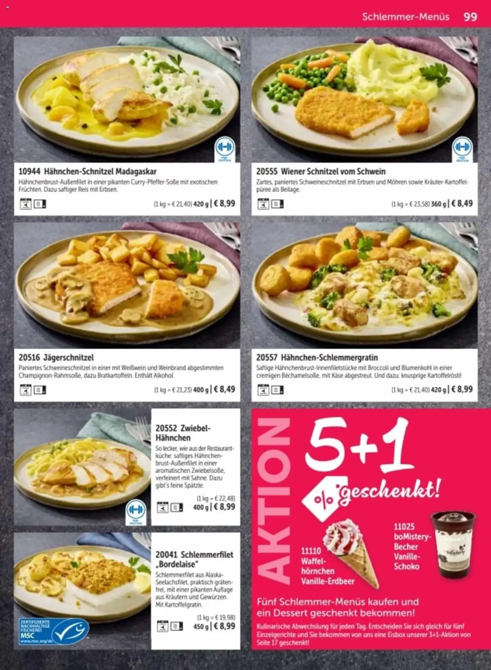 Bofrost Katalog - Gültiger Prospekt ab 06.03.2026, Seite 99 von insgesamt 150