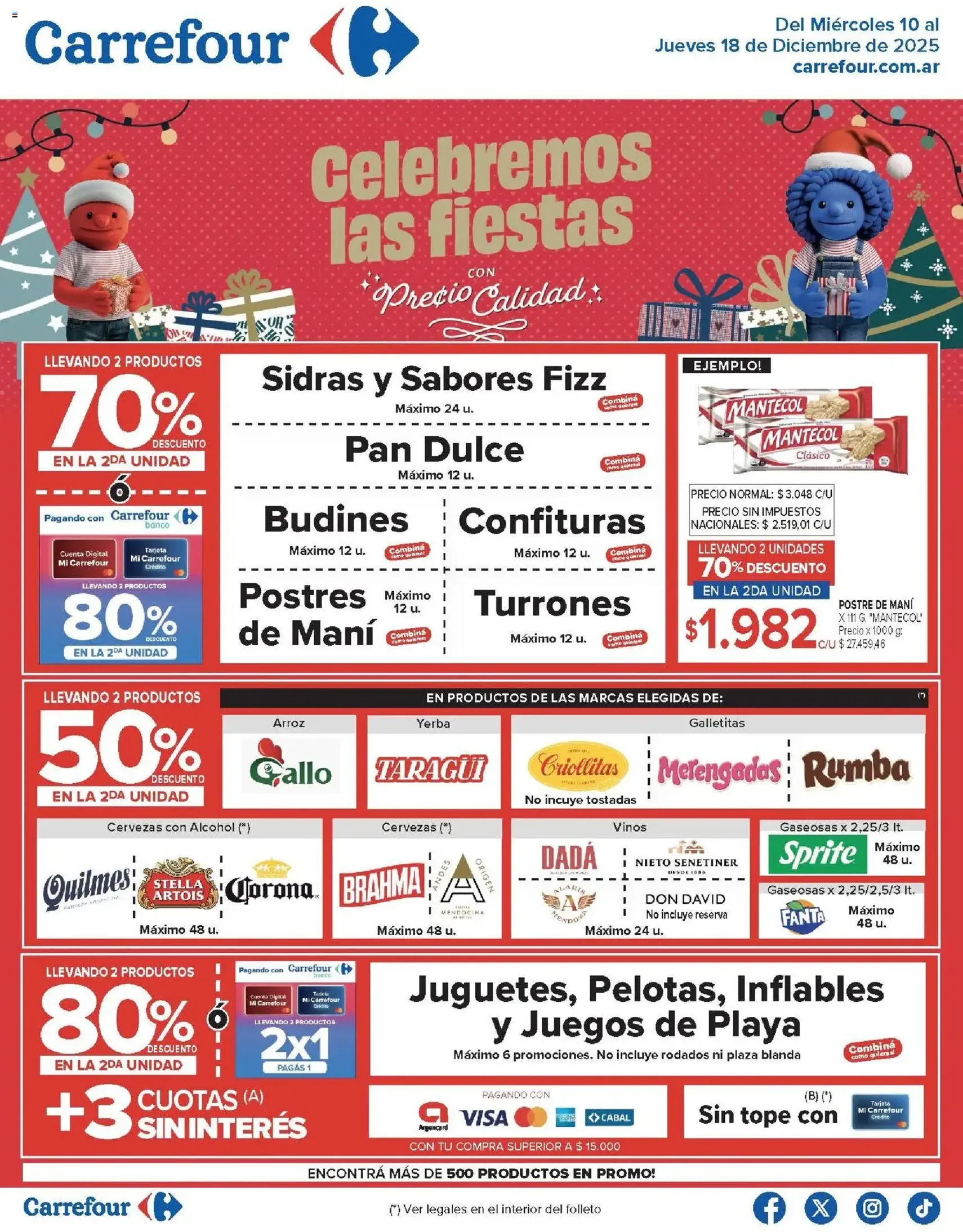 Carrefour ofertas - folleto válido desde 10/12/2025 página 1 de 27