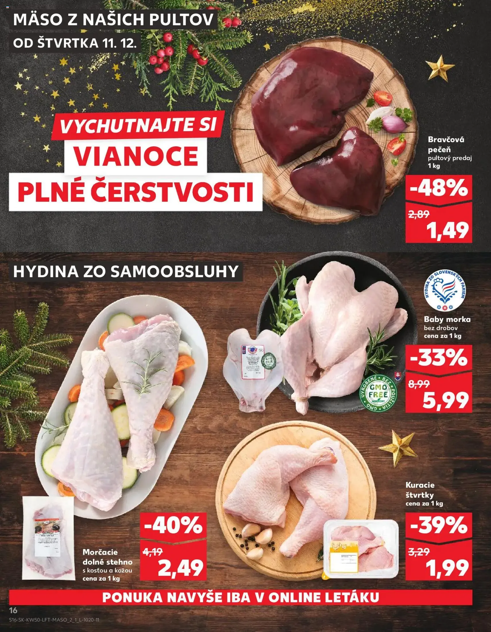 Kaufland SK Akciós újság - 2025.12.11. érvényes szórólap 16 oldal 78 oldalból
