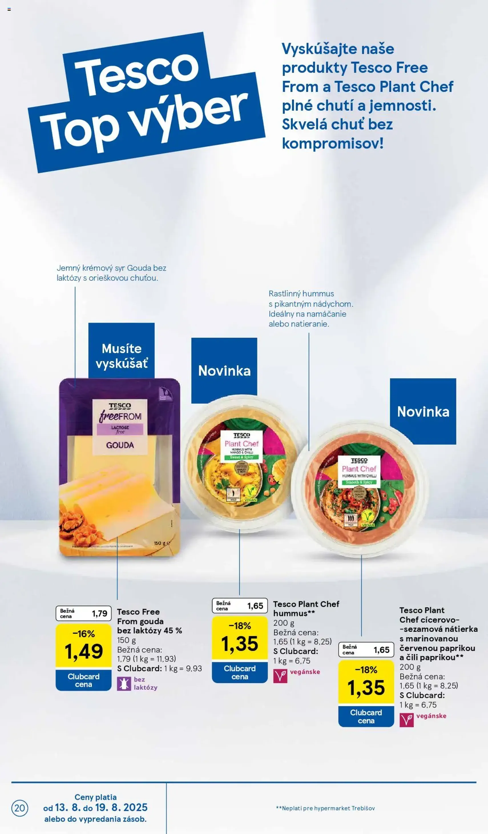 Tesco Hypermarket - leták - platný leták od 13.08.2025 strana 20 z 43
