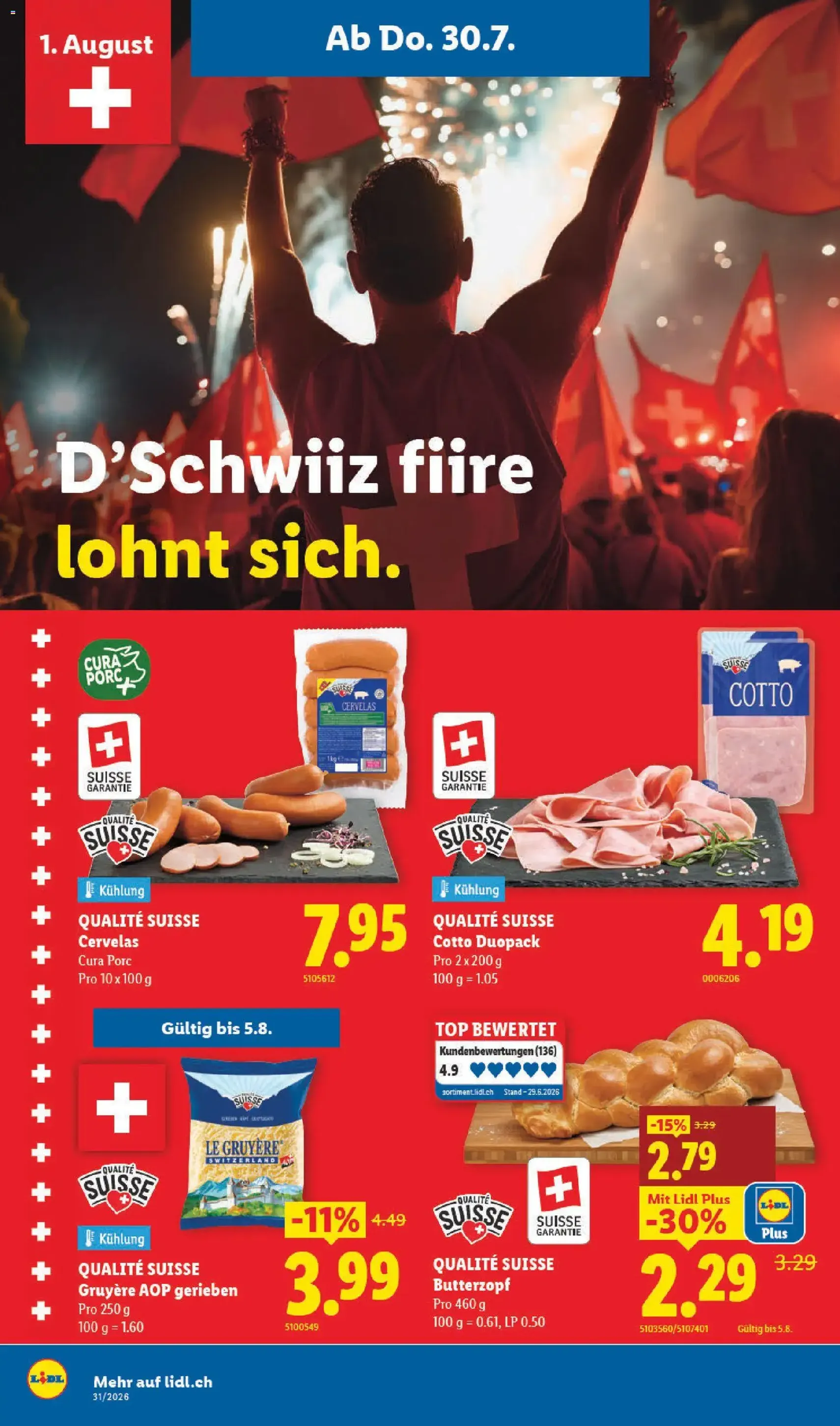 Lidl aktionen - Gültiger Prospekt ab 30.07.2026, Seite 12 von insgesamt 34