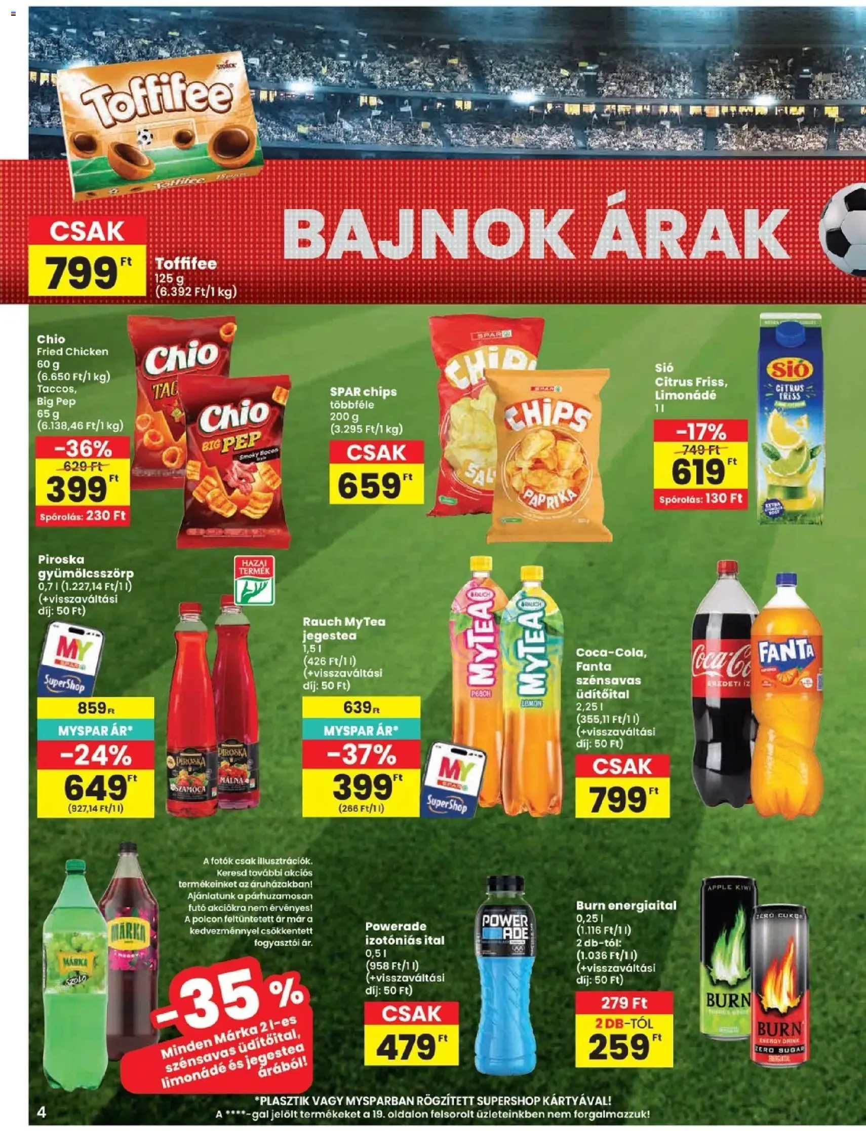 Spar akciós újság - 2026.06.11. érvényes szórólap 4 oldal 20 oldalból