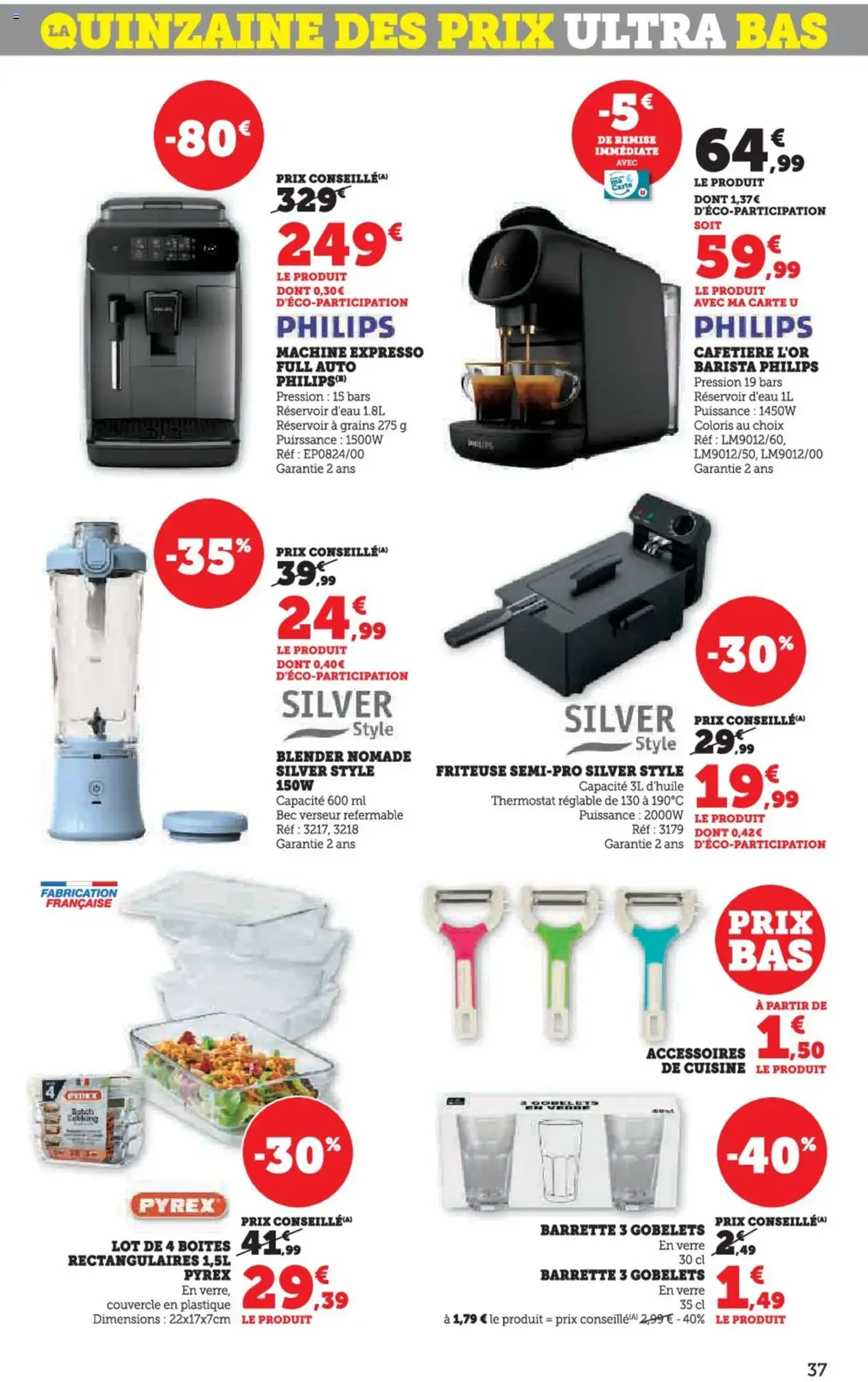 Super U catalogue - brochure valable à partir du 26/08/2025, page 37 sur 44 Super U catalogue - brochure valable à partir du 26/08/2025, page 37 sur 44