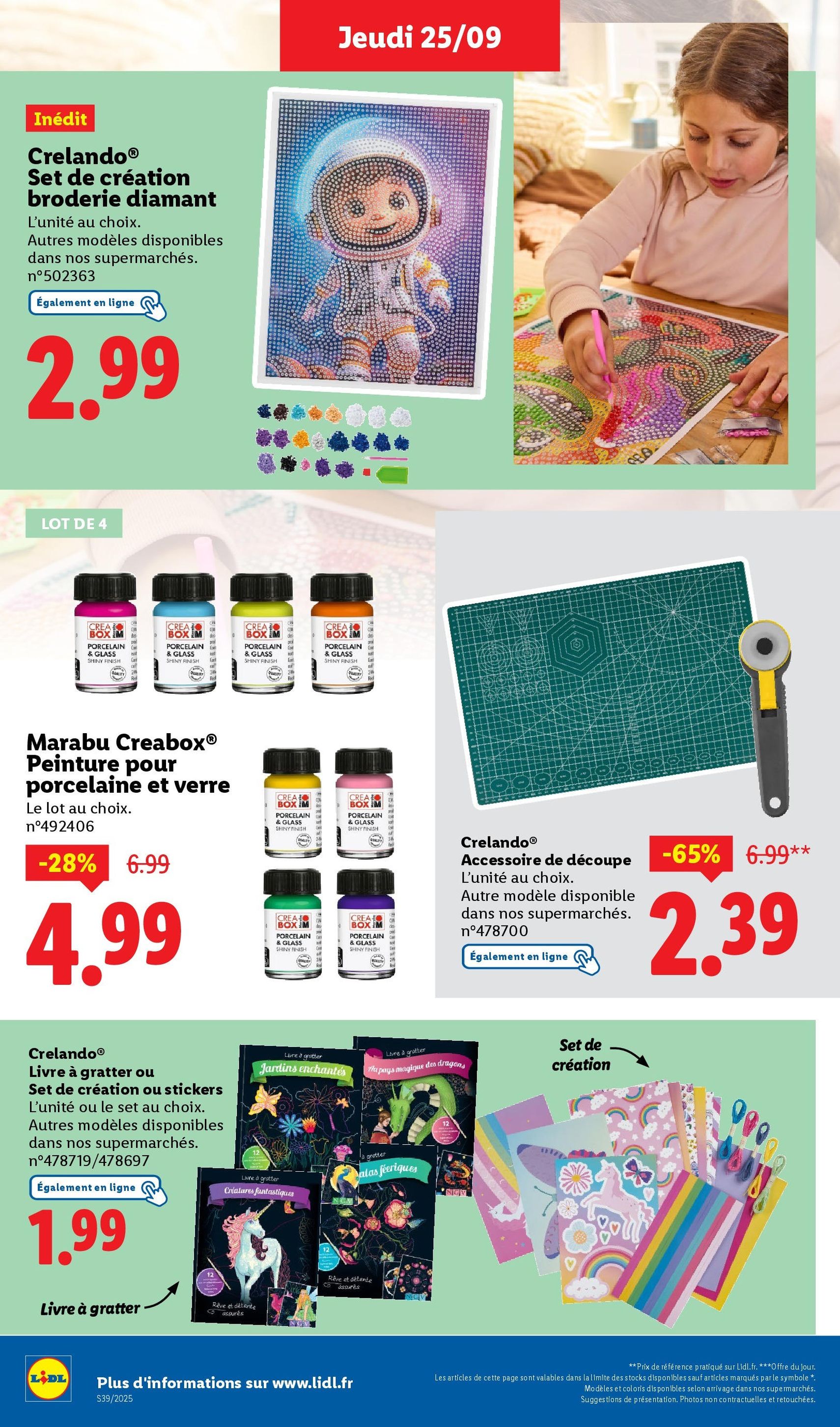 LIDL catalogue semaine 39 - brochure valable à partir du 25/09/2025, page 52 sur 73