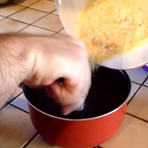 Panissa ligure - procedimento 1